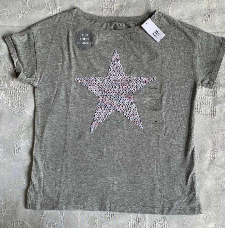 Polera GAP Kids con estrella de lentejuelas - miniatura 3