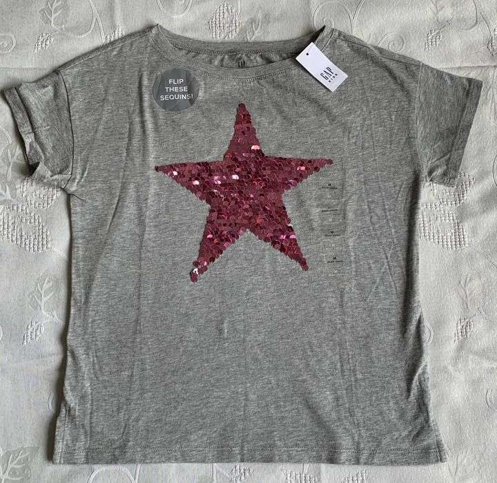 Polera GAP Kids con estrella de lentejuelas - miniatura 5