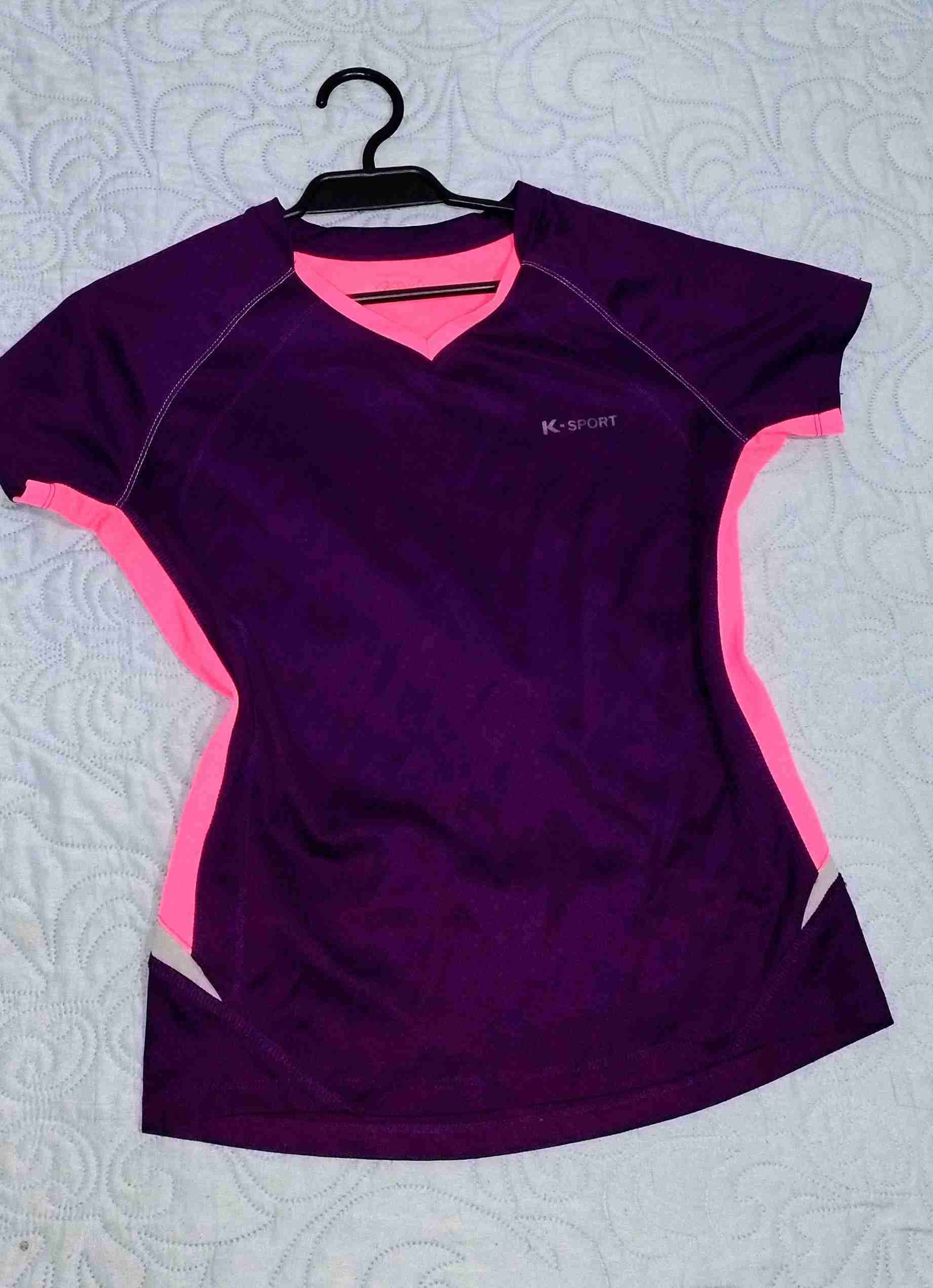 Polera deportiva morada K-Sport