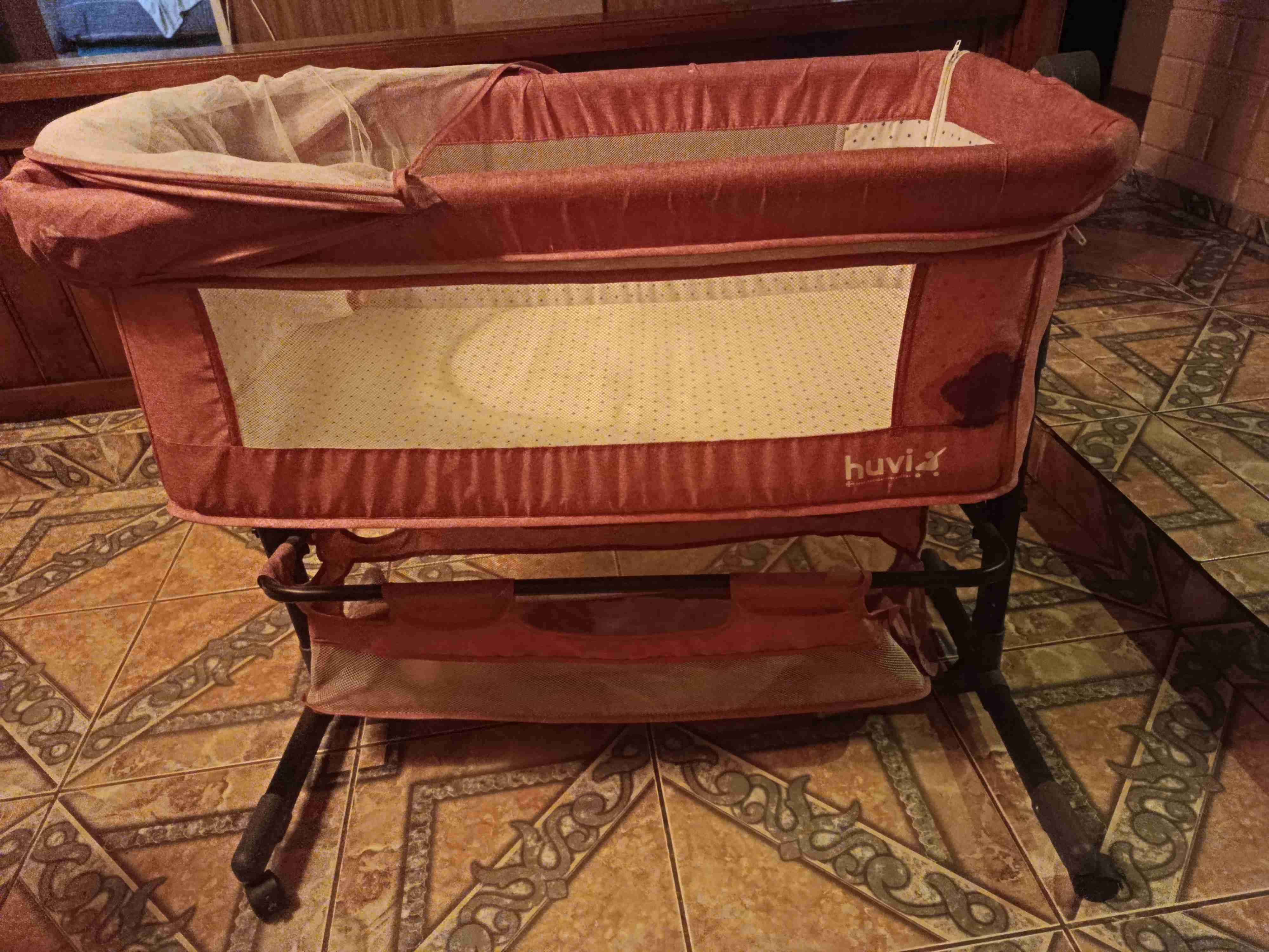 Cuna colecho Huvi rosa - miniatura 2