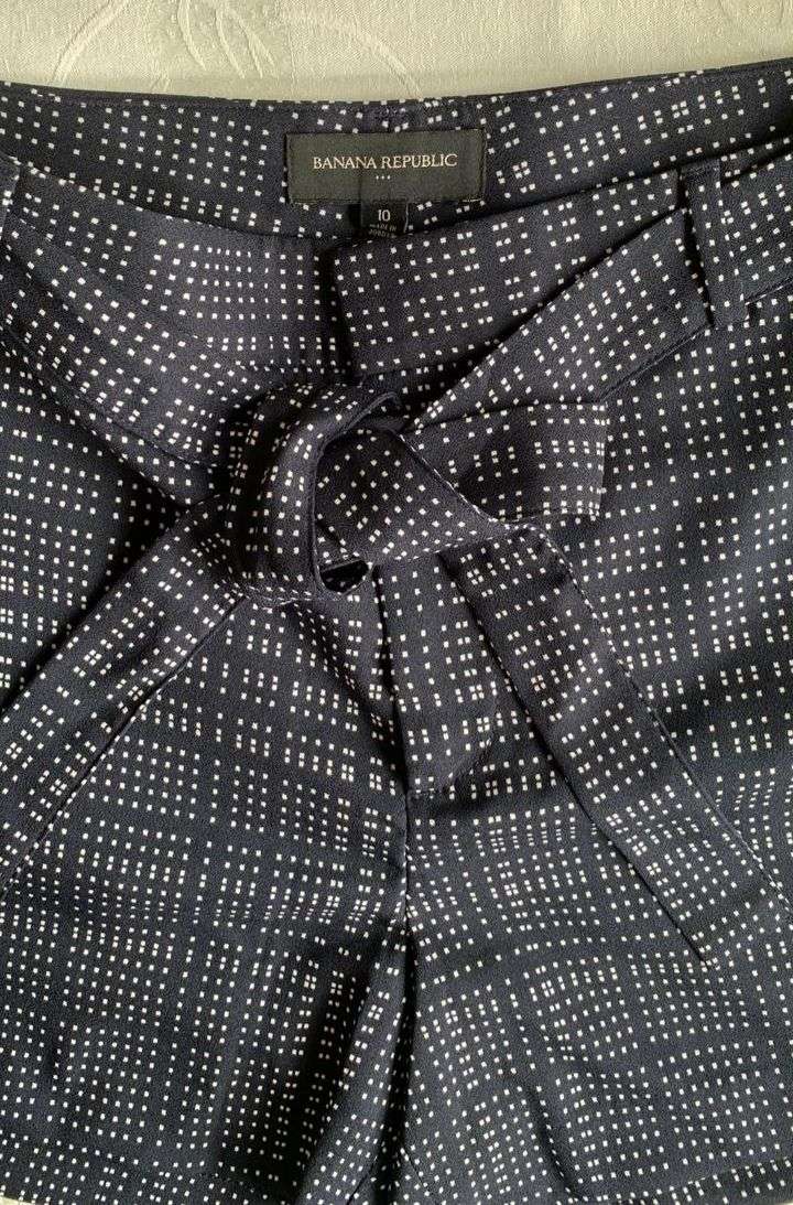 Shorts estampados azul oscuro BANANA REPUBLIC - miniatura 2