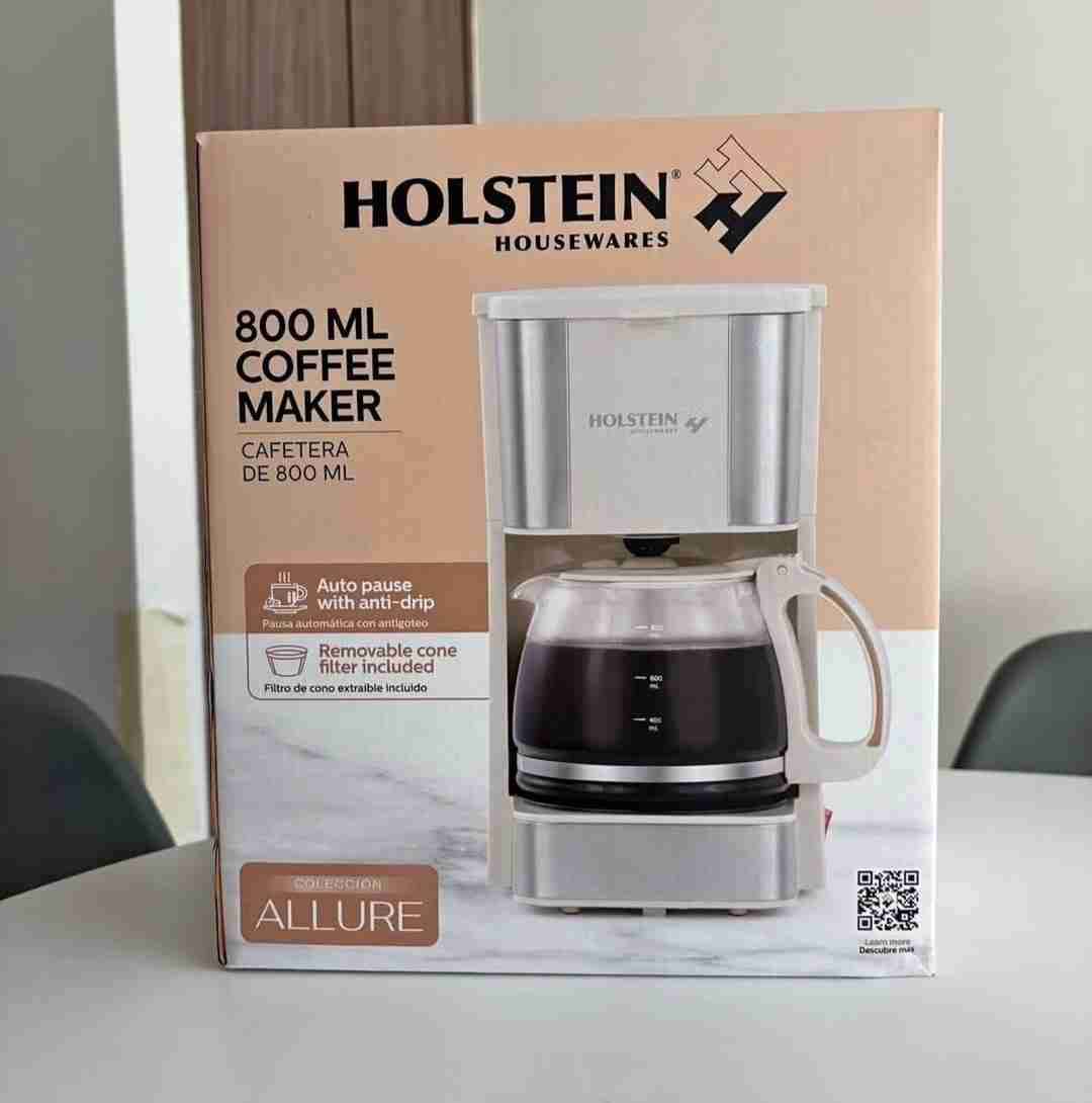 Cafetera Eléctrica Holstein 800ml. Nueva - miniatura 5