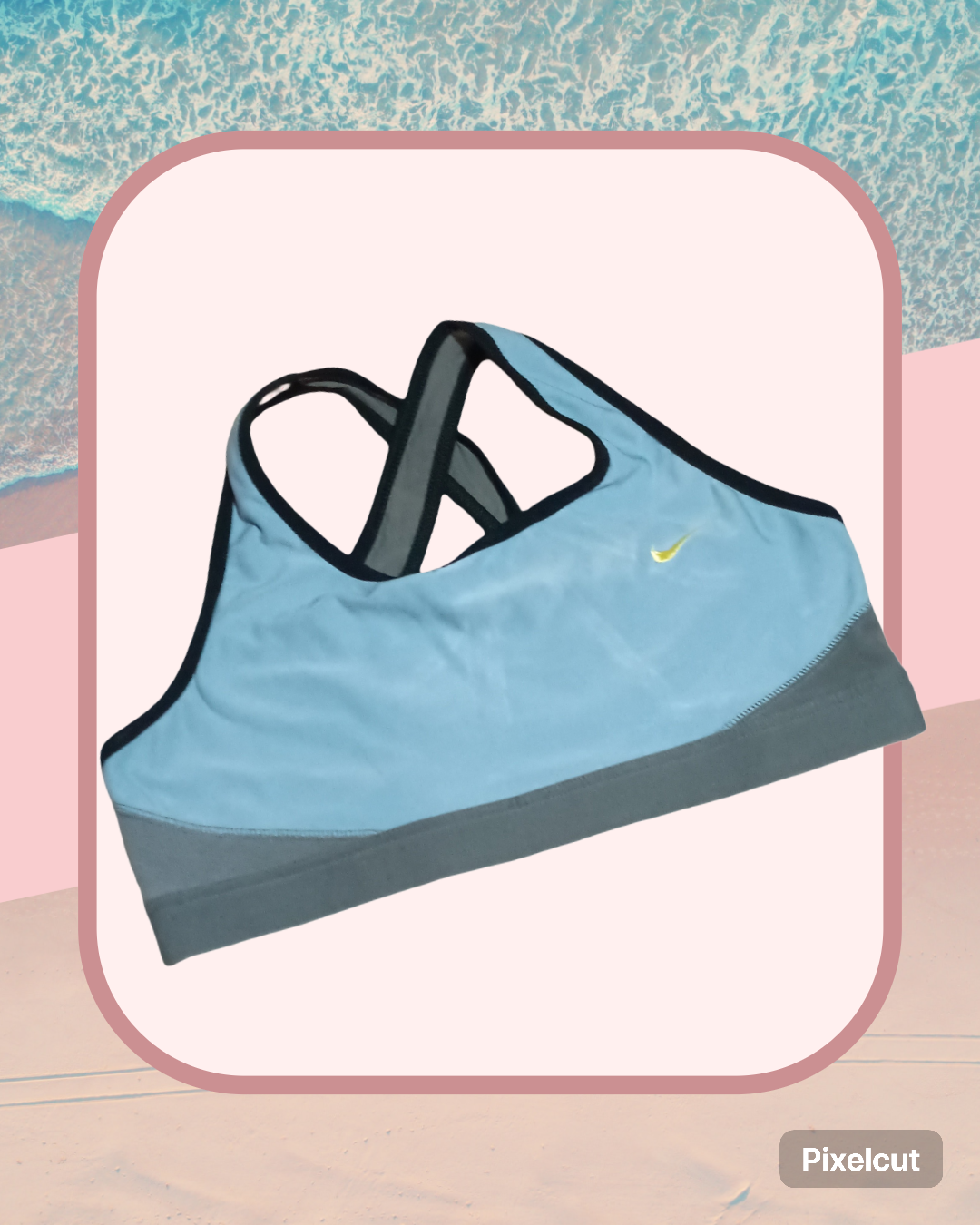 Top deportivo azul Nike - miniatura 1