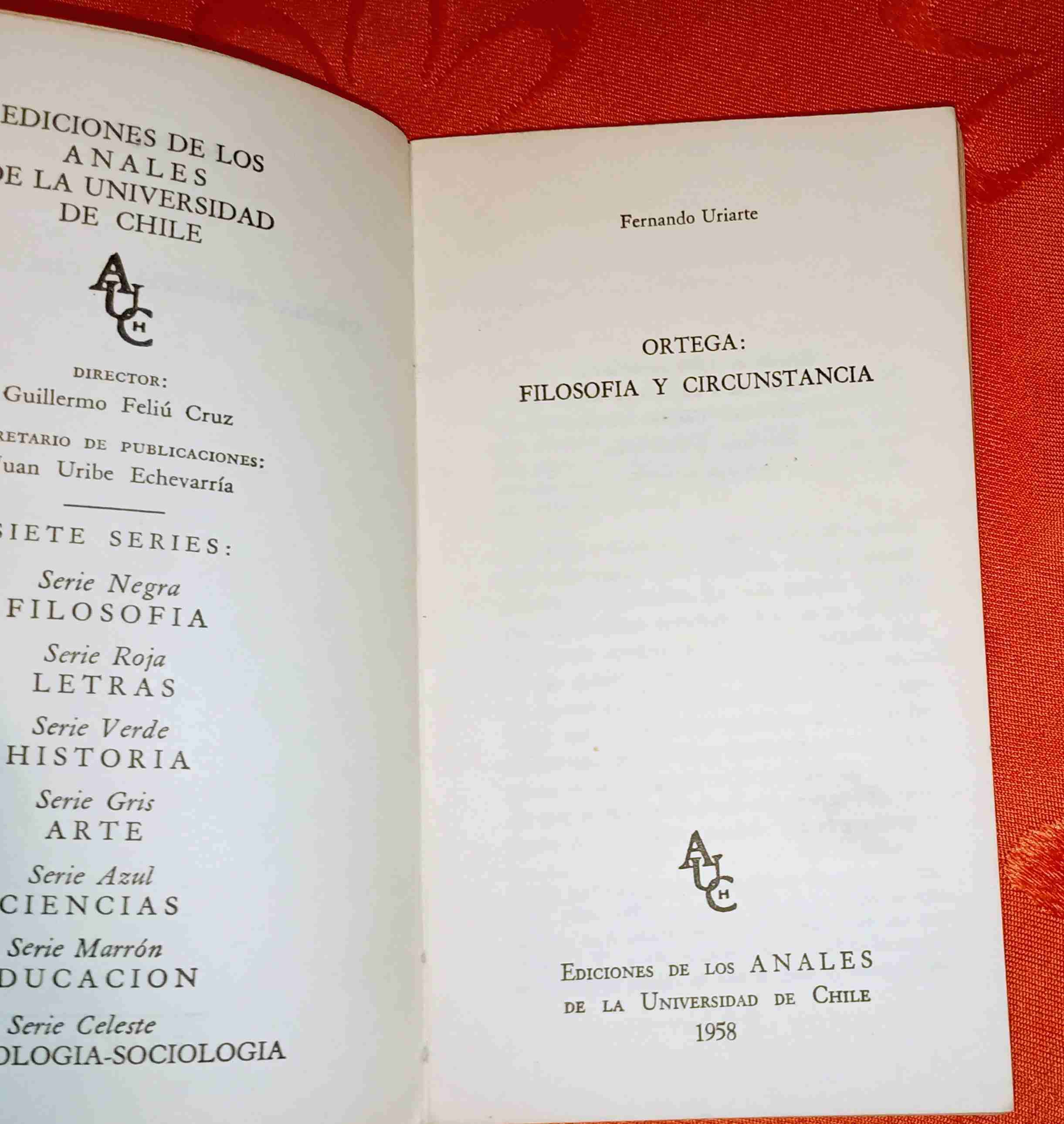 Libro Ortega Filosofía y Circunstancia - miniatura 2