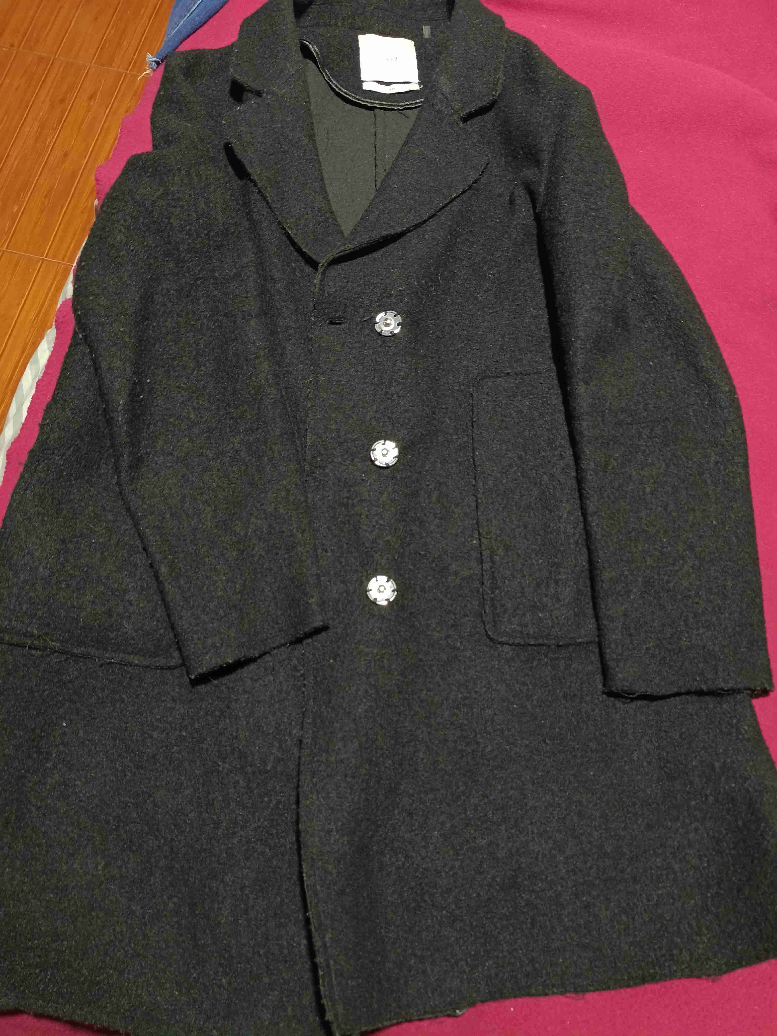 Abrigo negro elegante