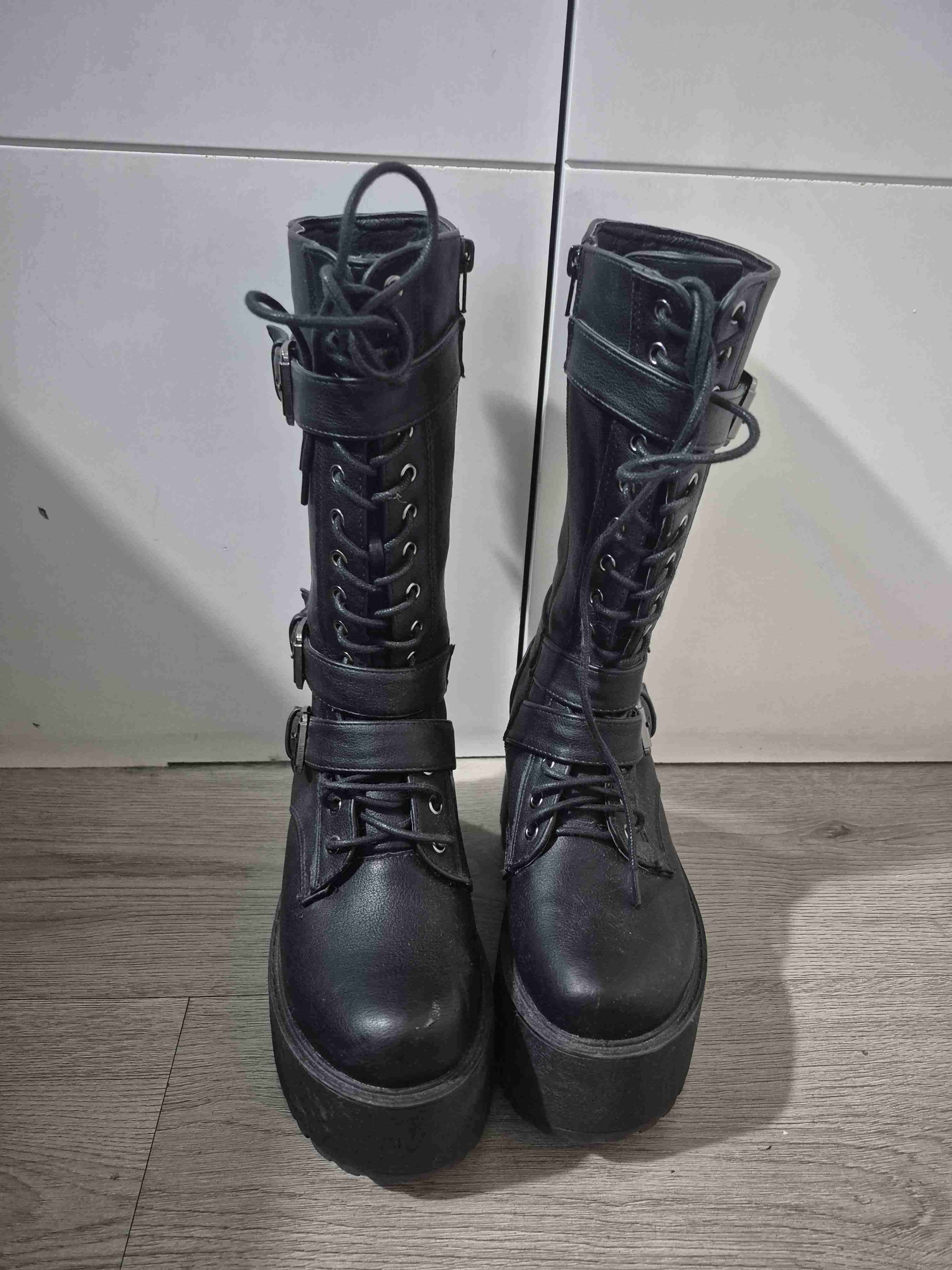 Botas negras con plataforma Gotta - miniatura 1