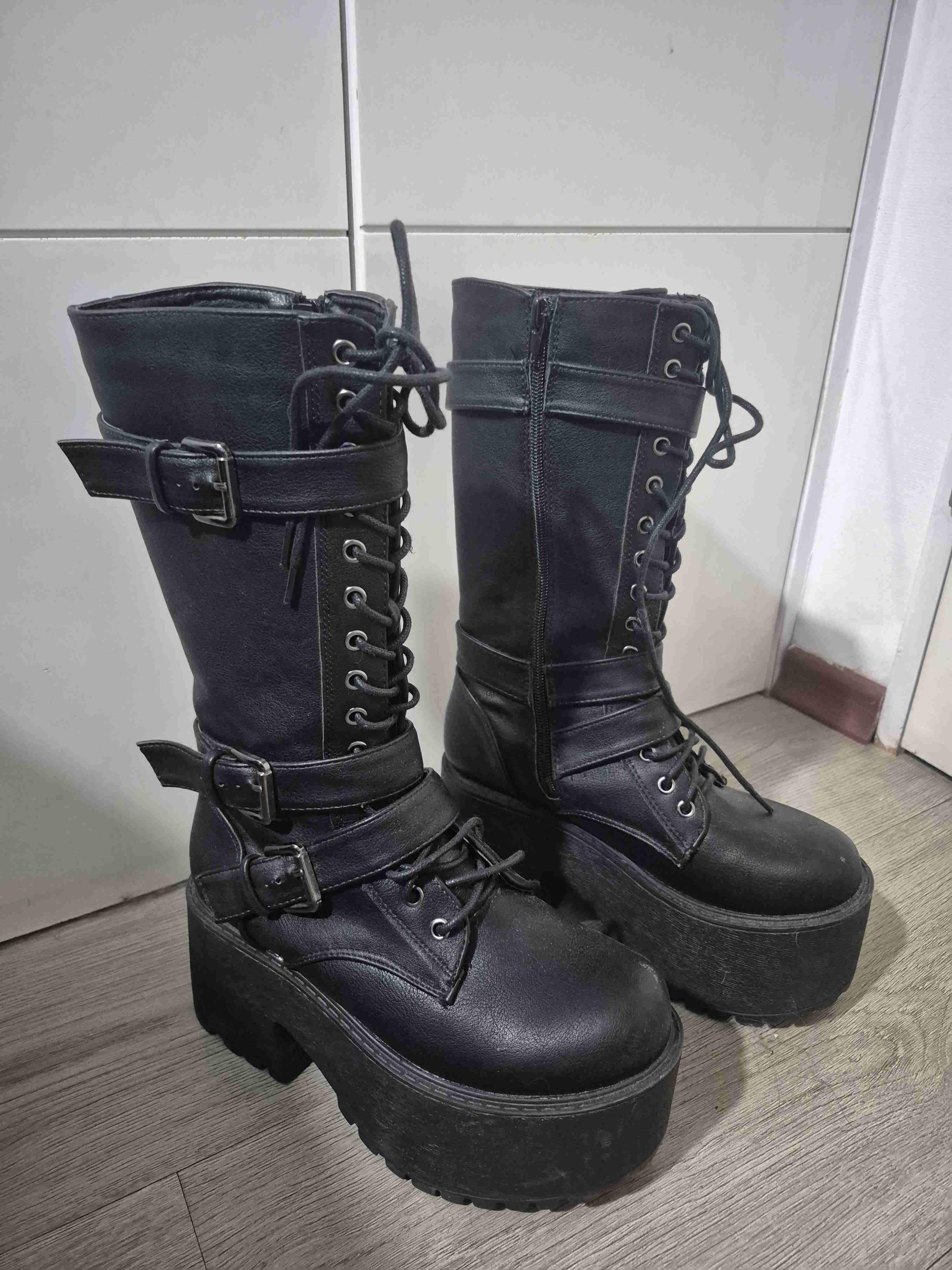 Botas negras con plataforma Gotta - miniatura 2