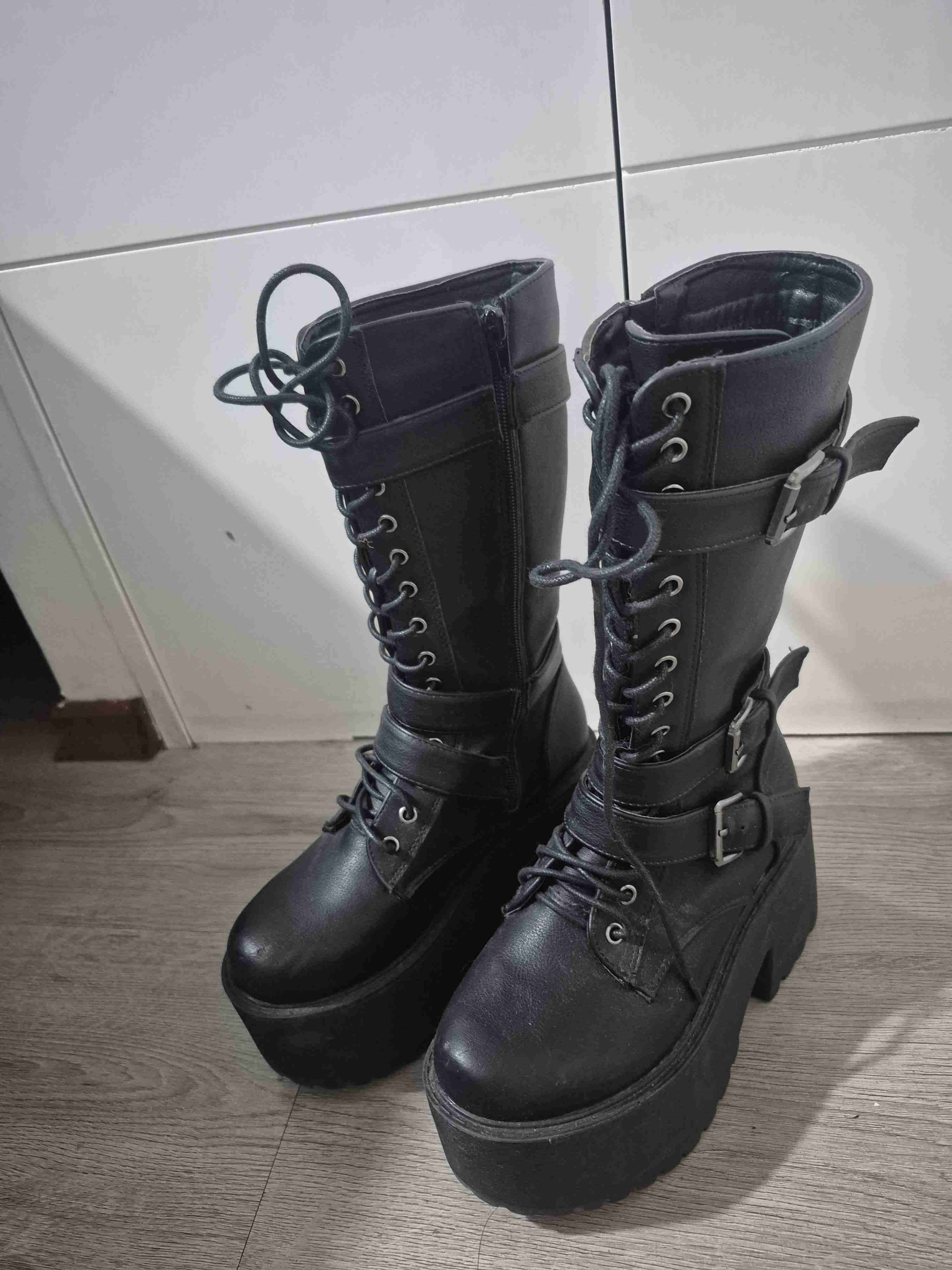 Botas negras con plataforma Gotta - miniatura 3