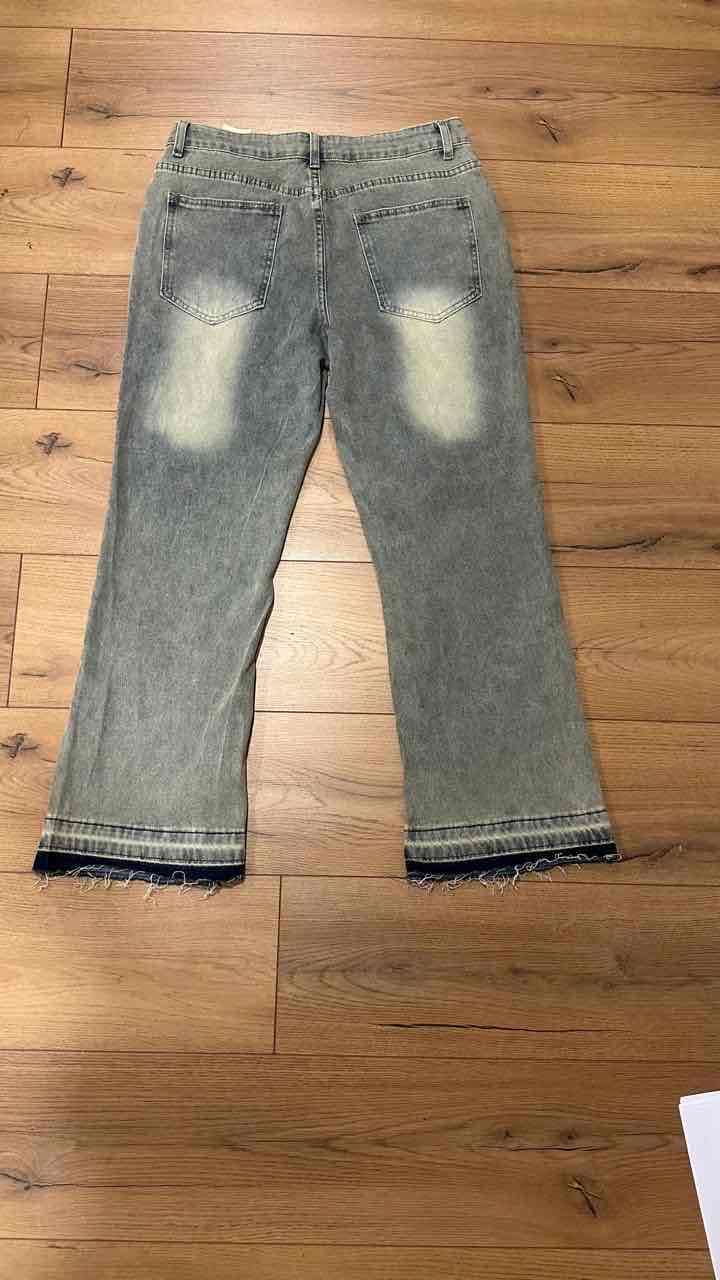 Jeans desgastados grises - miniatura 2