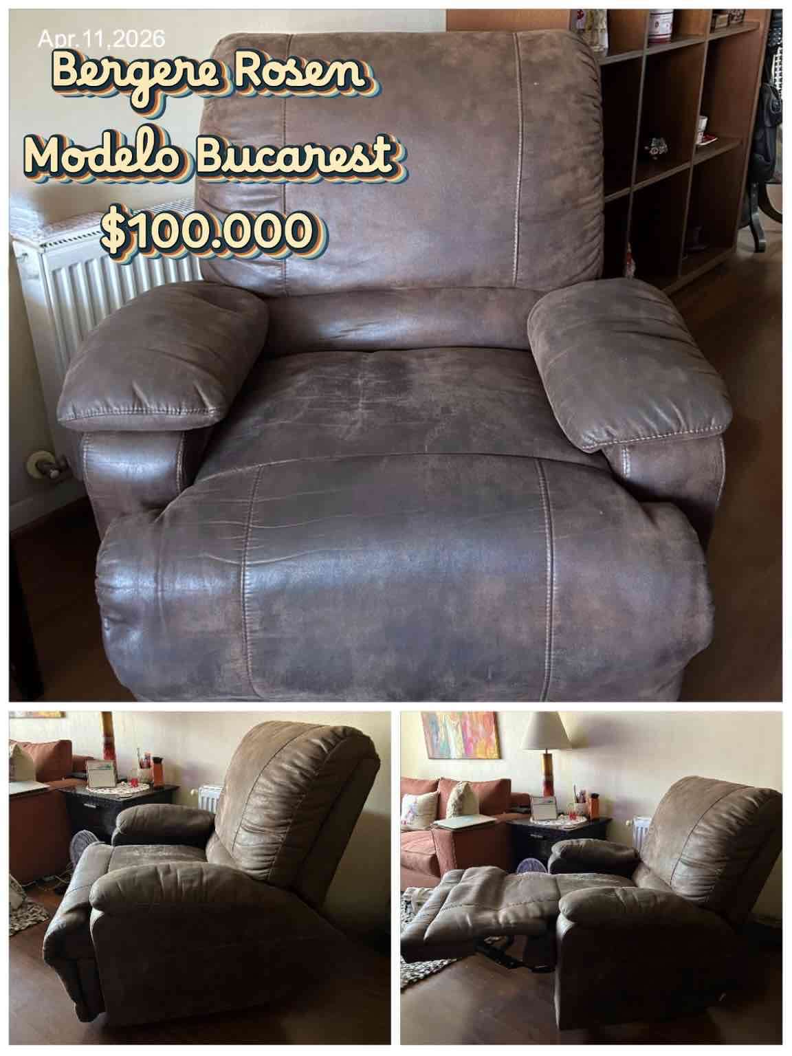 Sillón reclinable Rosen Bucarest