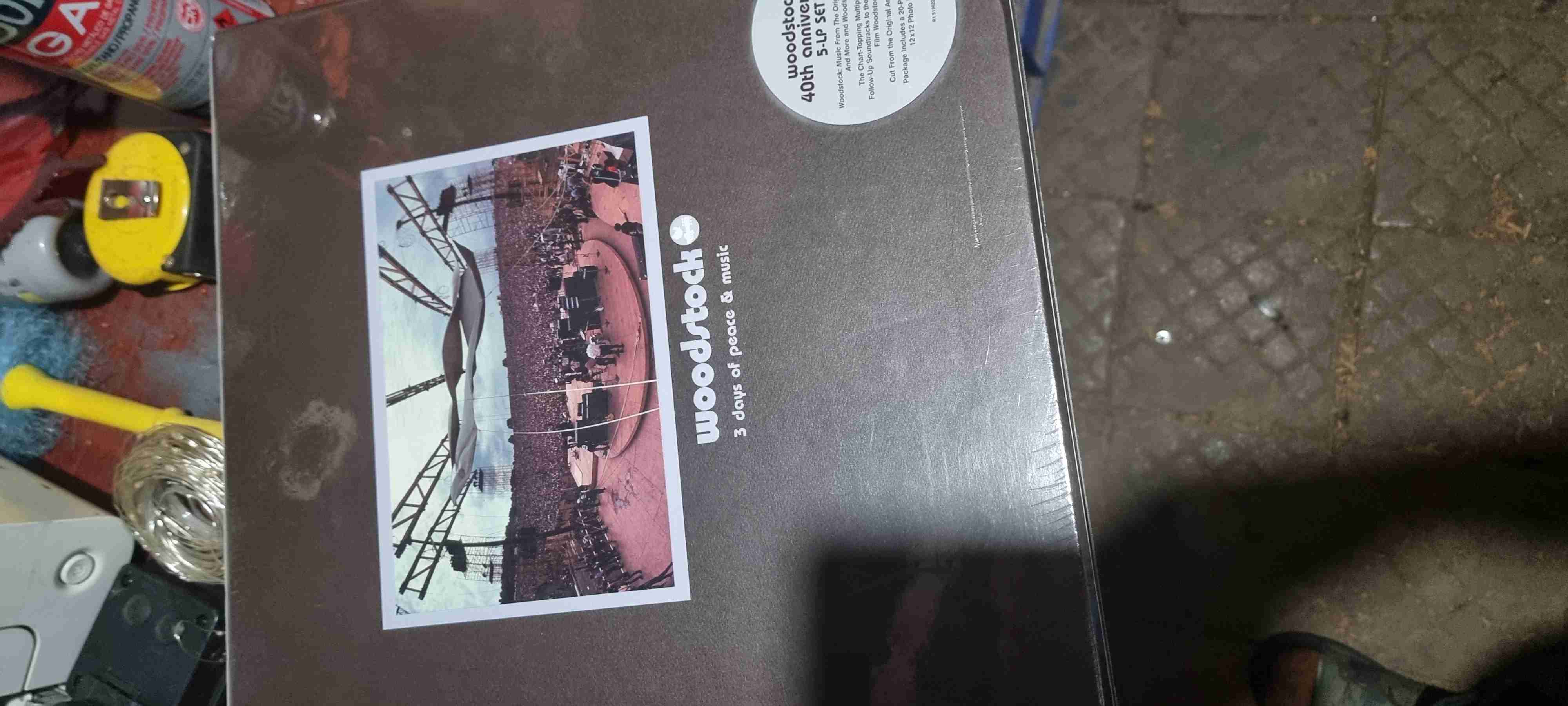 Set de vinilos Woodstock 40 aniversario - miniatura 1