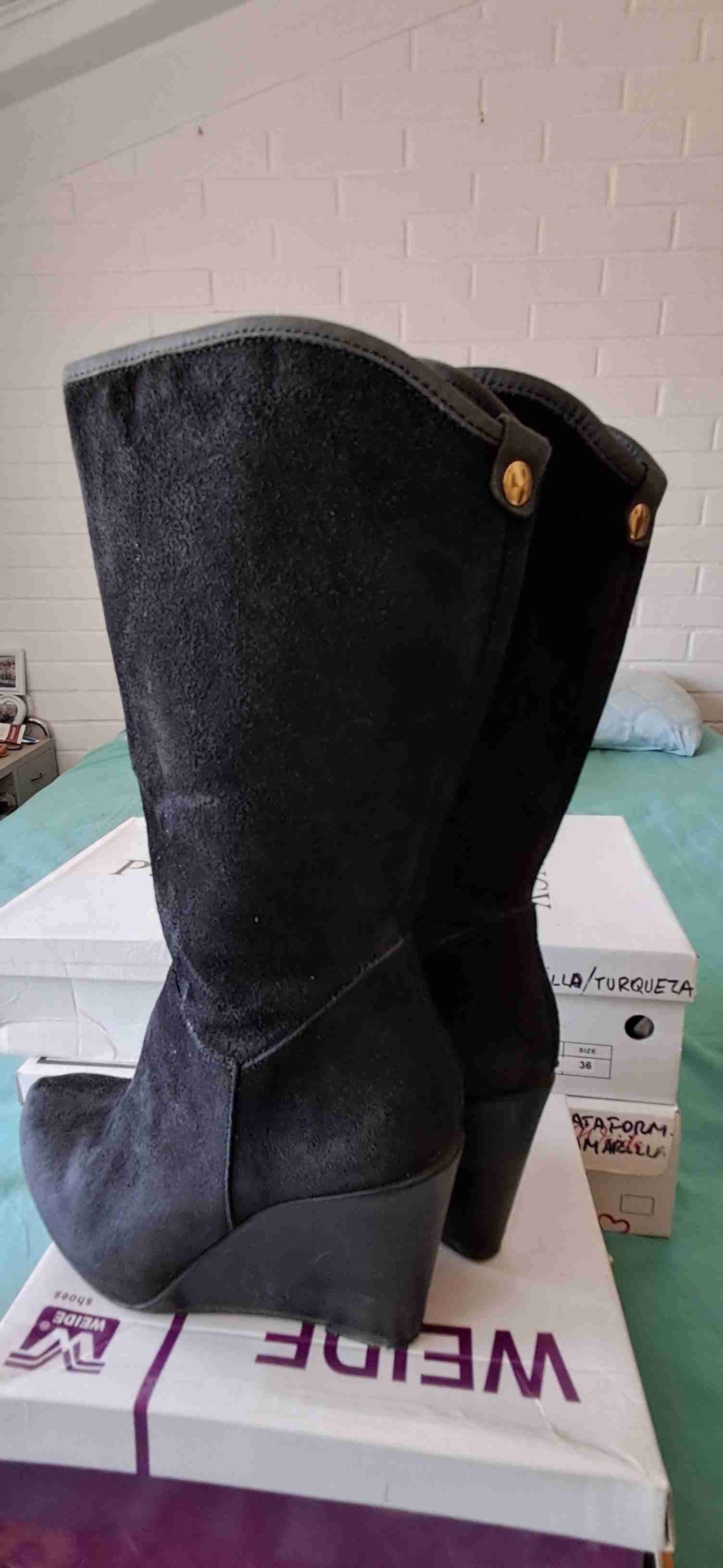 Botas negras altas - miniatura 5