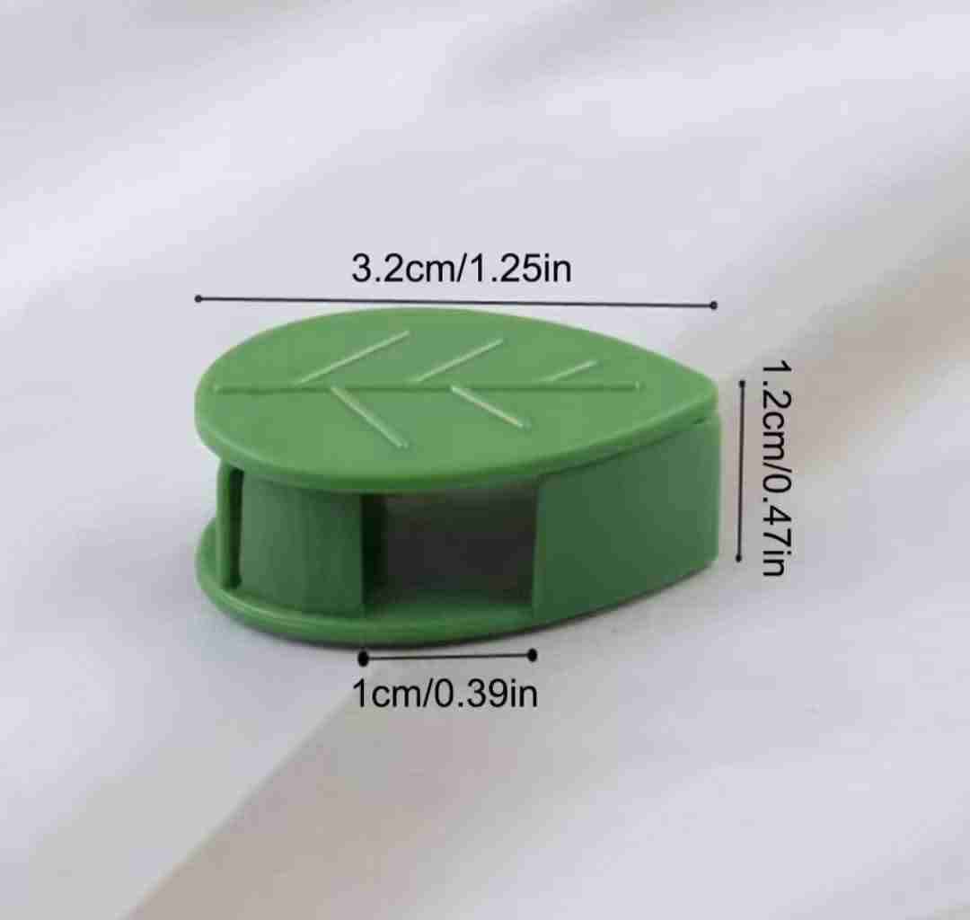 Sujetadores de hojas verdes - miniatura 6