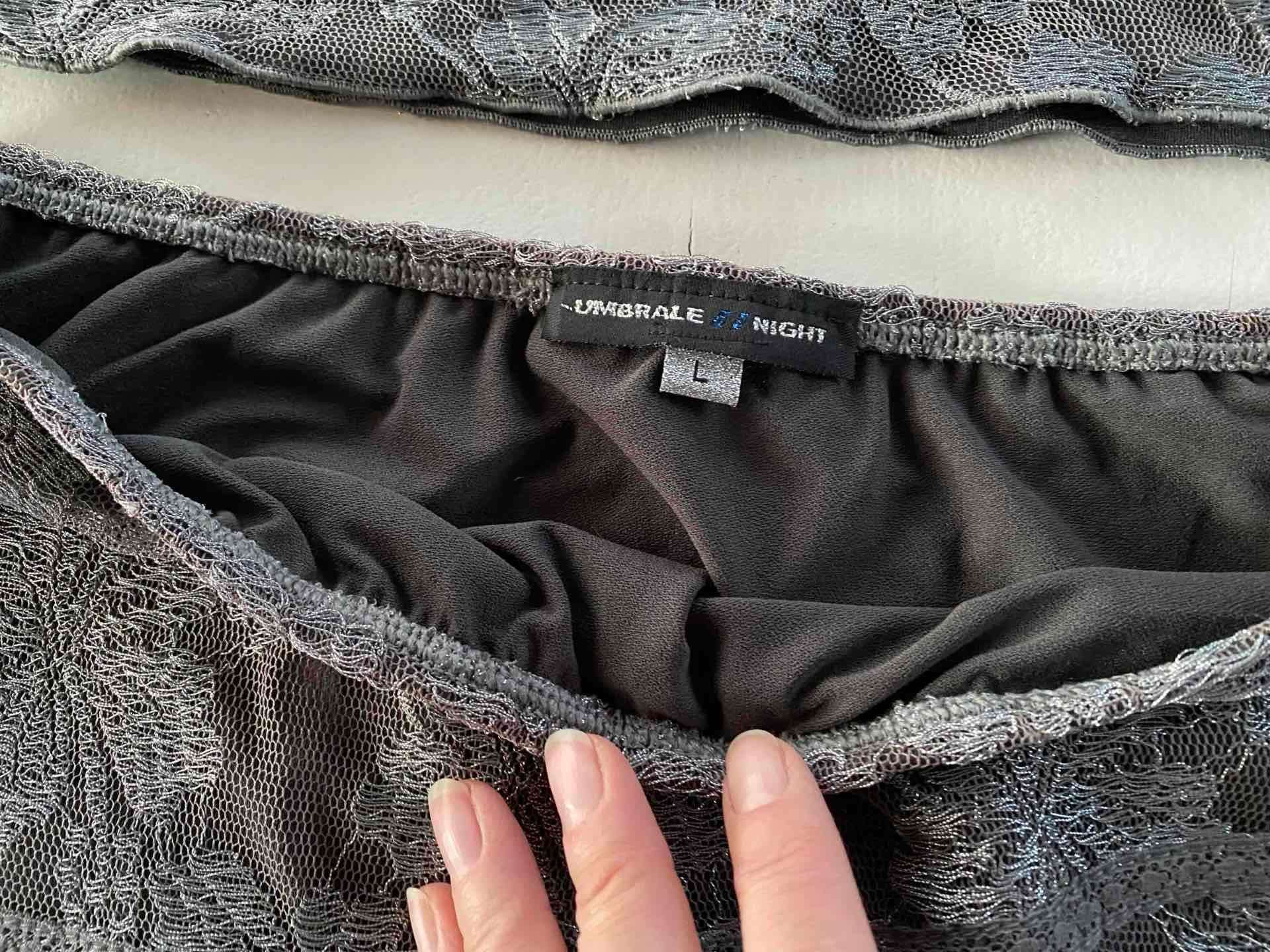 Conjunto top y falda fiesta Talla L - miniatura 4