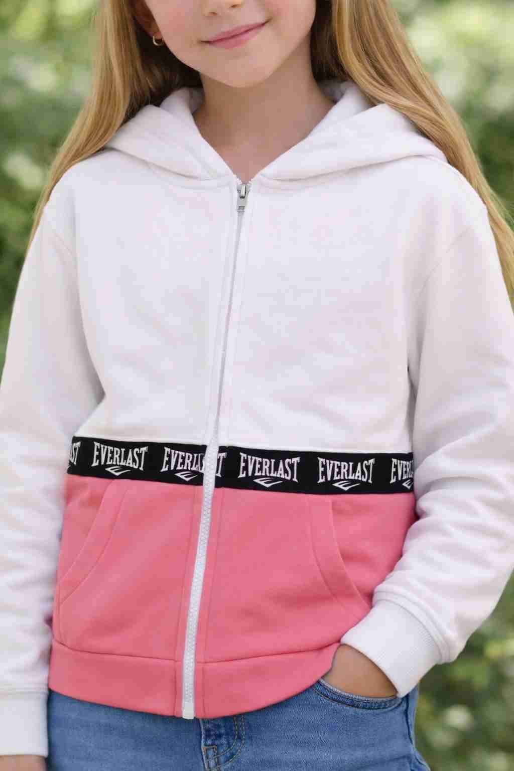 Polerón niña Everlast bicolor