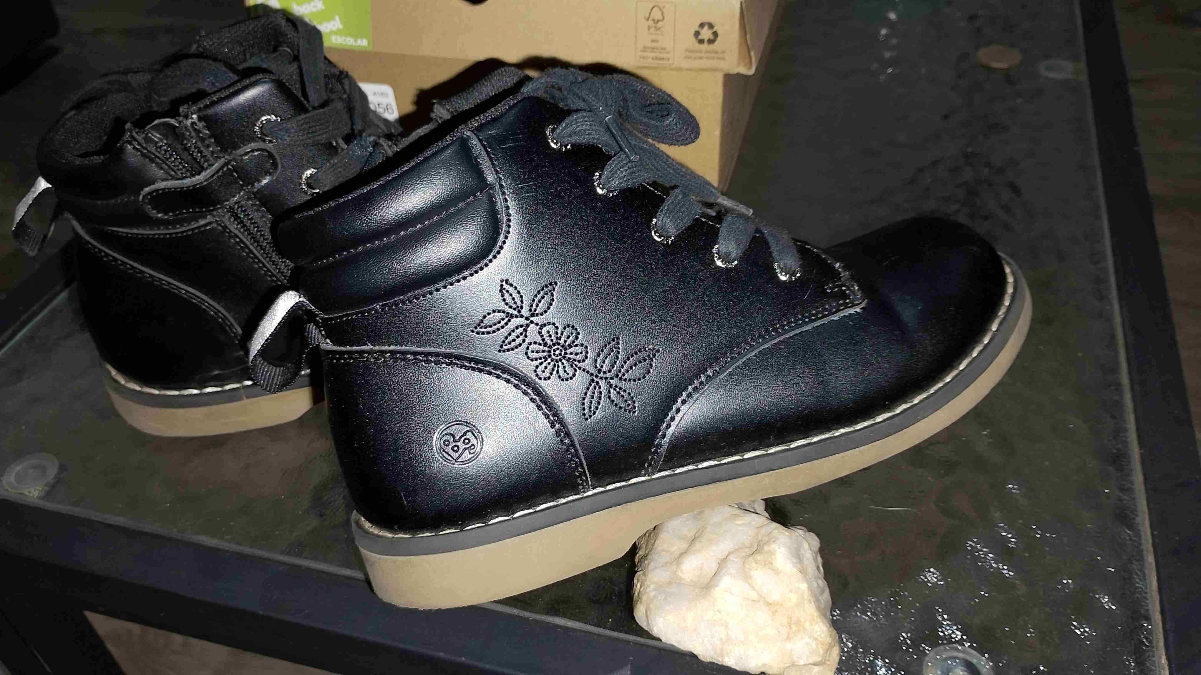 Botines negros para niña (Bubble gummers) - miniatura 2