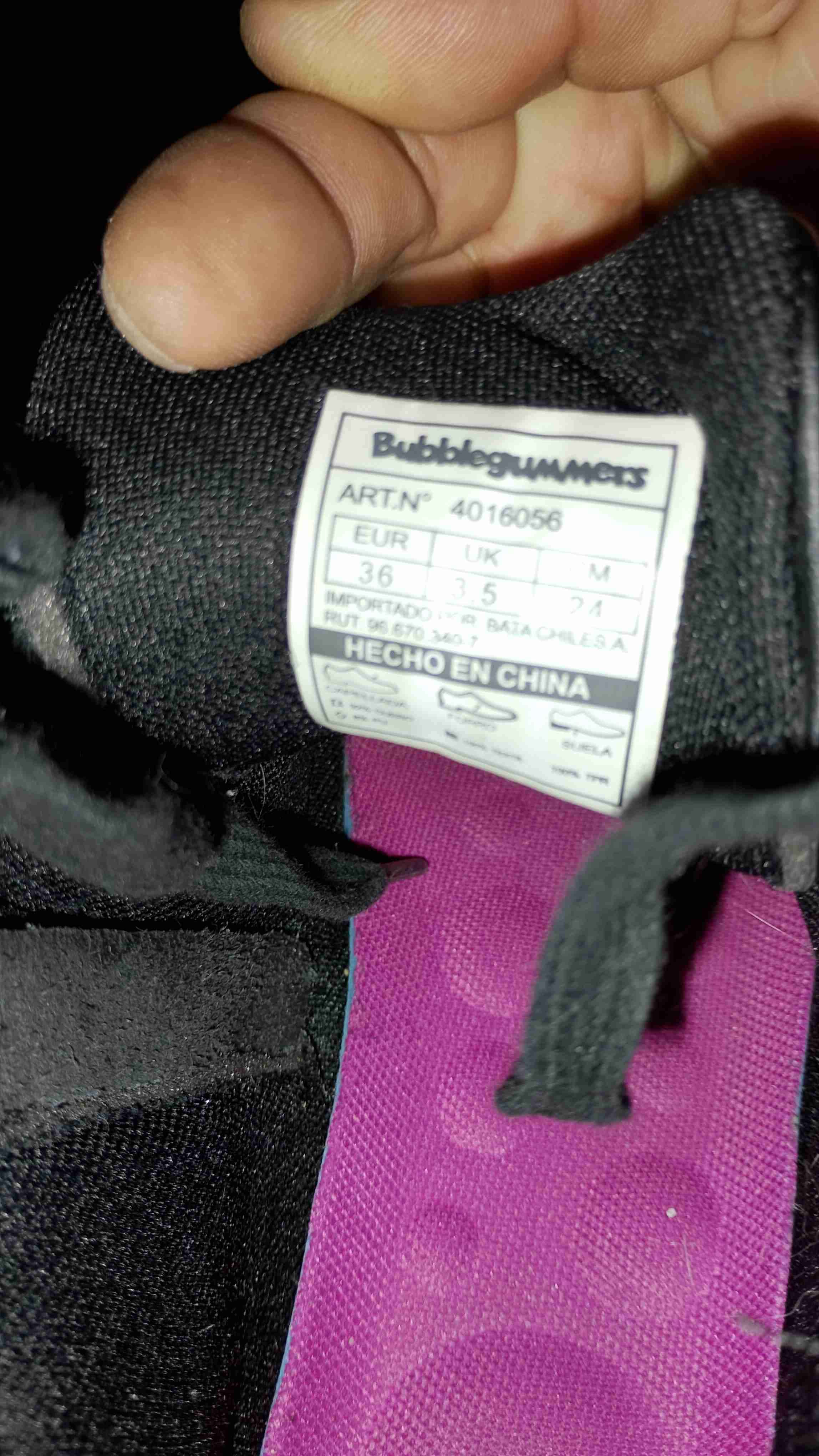 Botines negros para niña (Bubble gummers) - miniatura 4