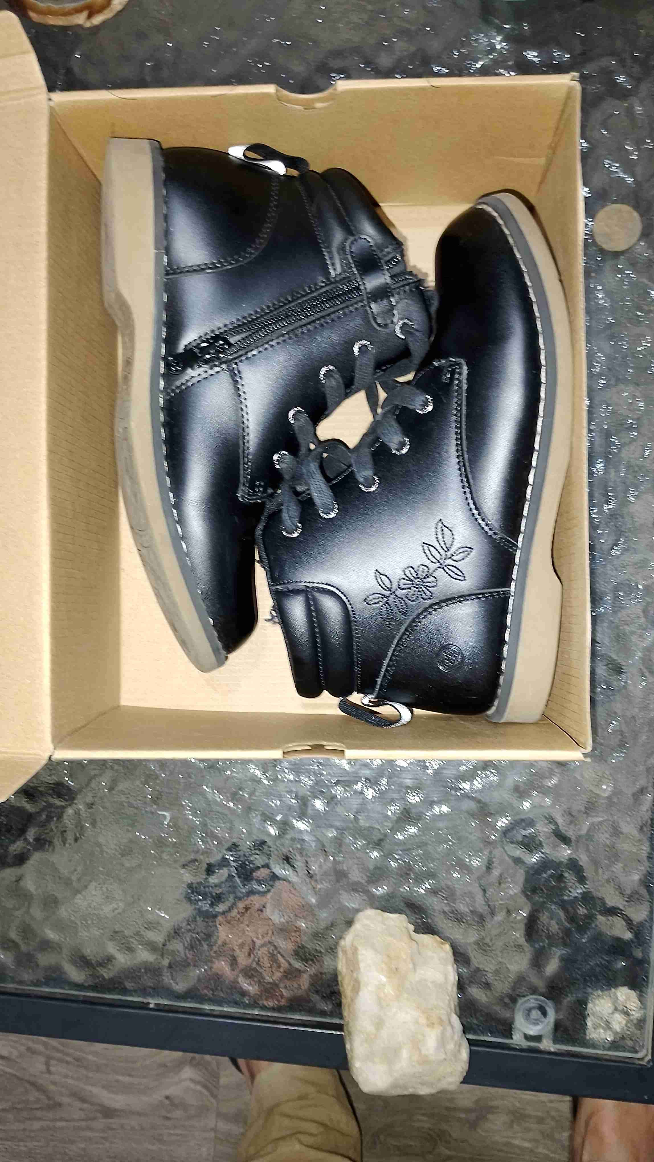 Botines negros para niña (Bubble gummers) - miniatura 6