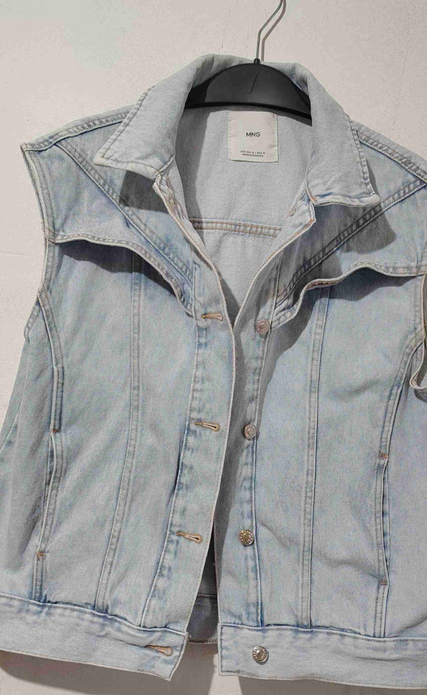 Chaqueta de mezclilla claro