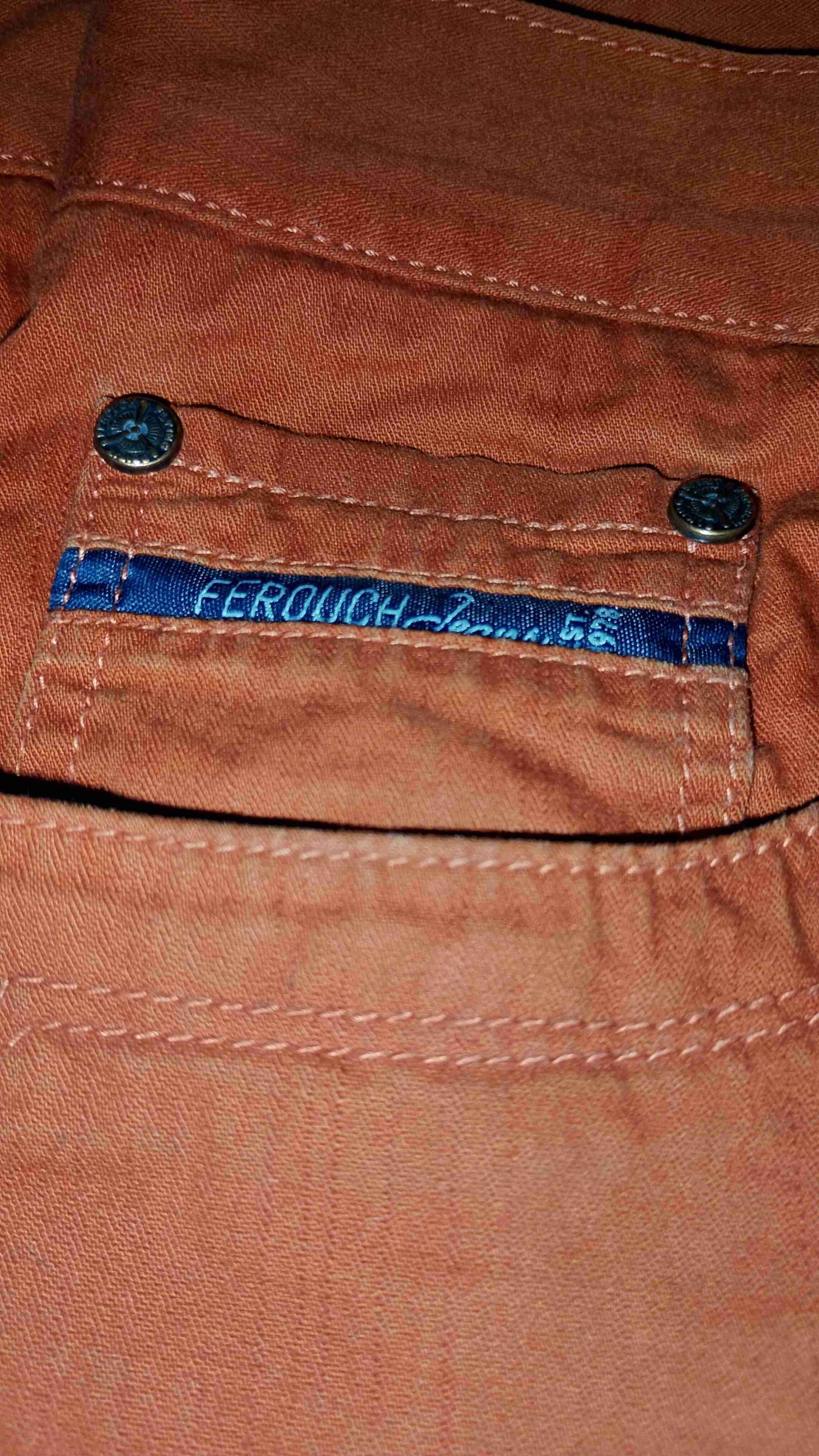 Jeans naranja Ferouch - miniatura 3