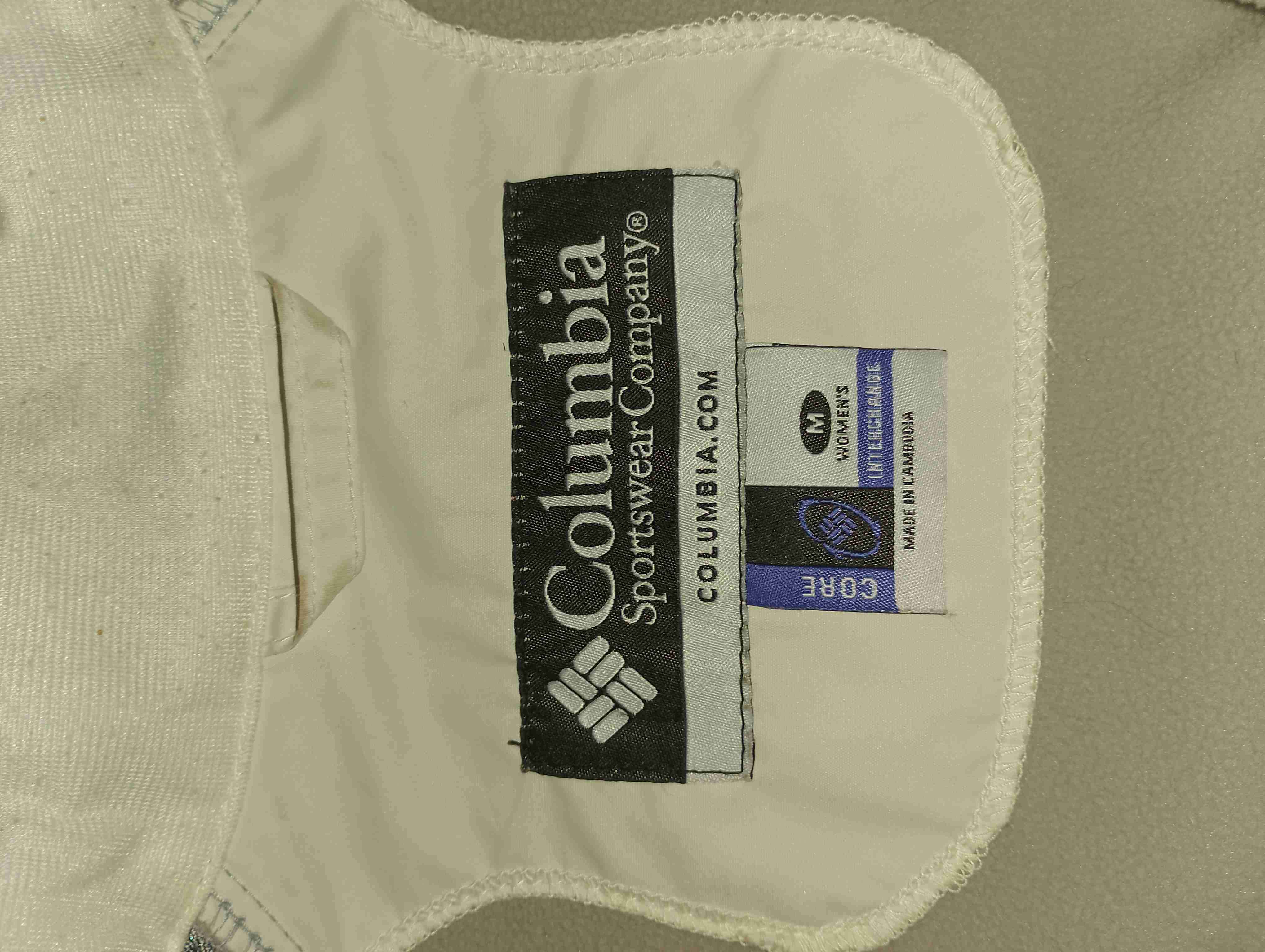 Chaqueta blanca Columbia - miniatura 3