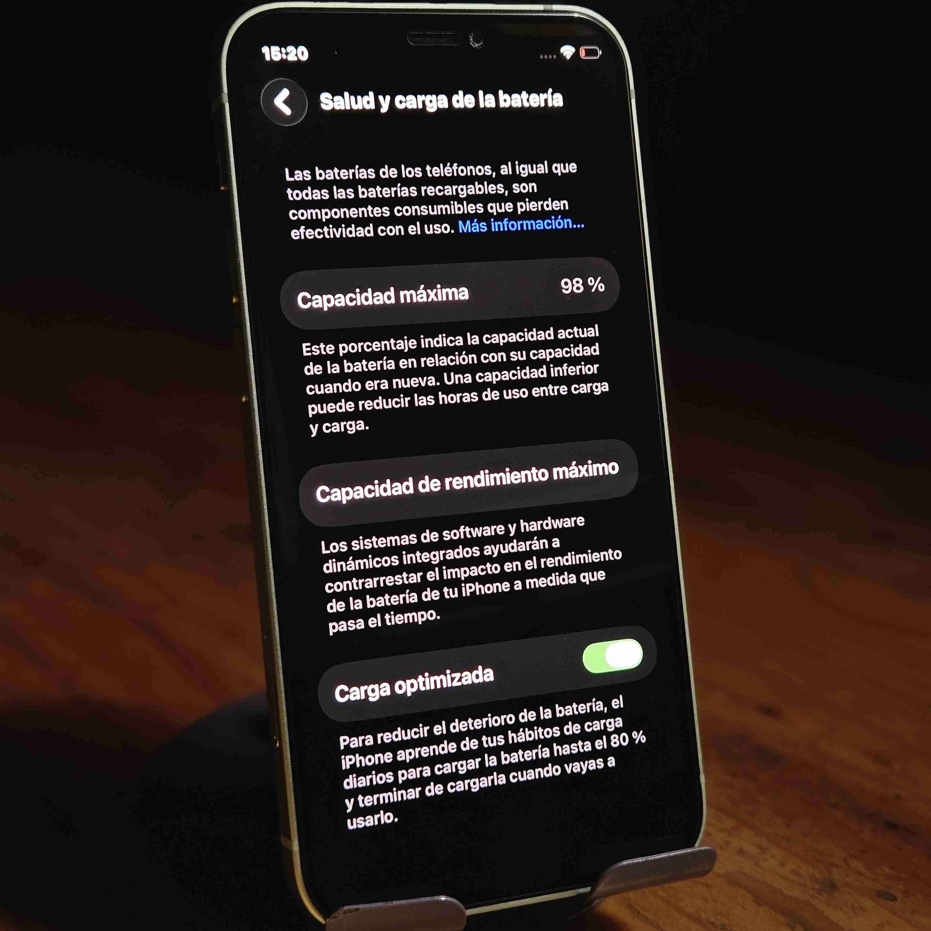 Iphone 12 mini con 98% bateria - miniatura 3