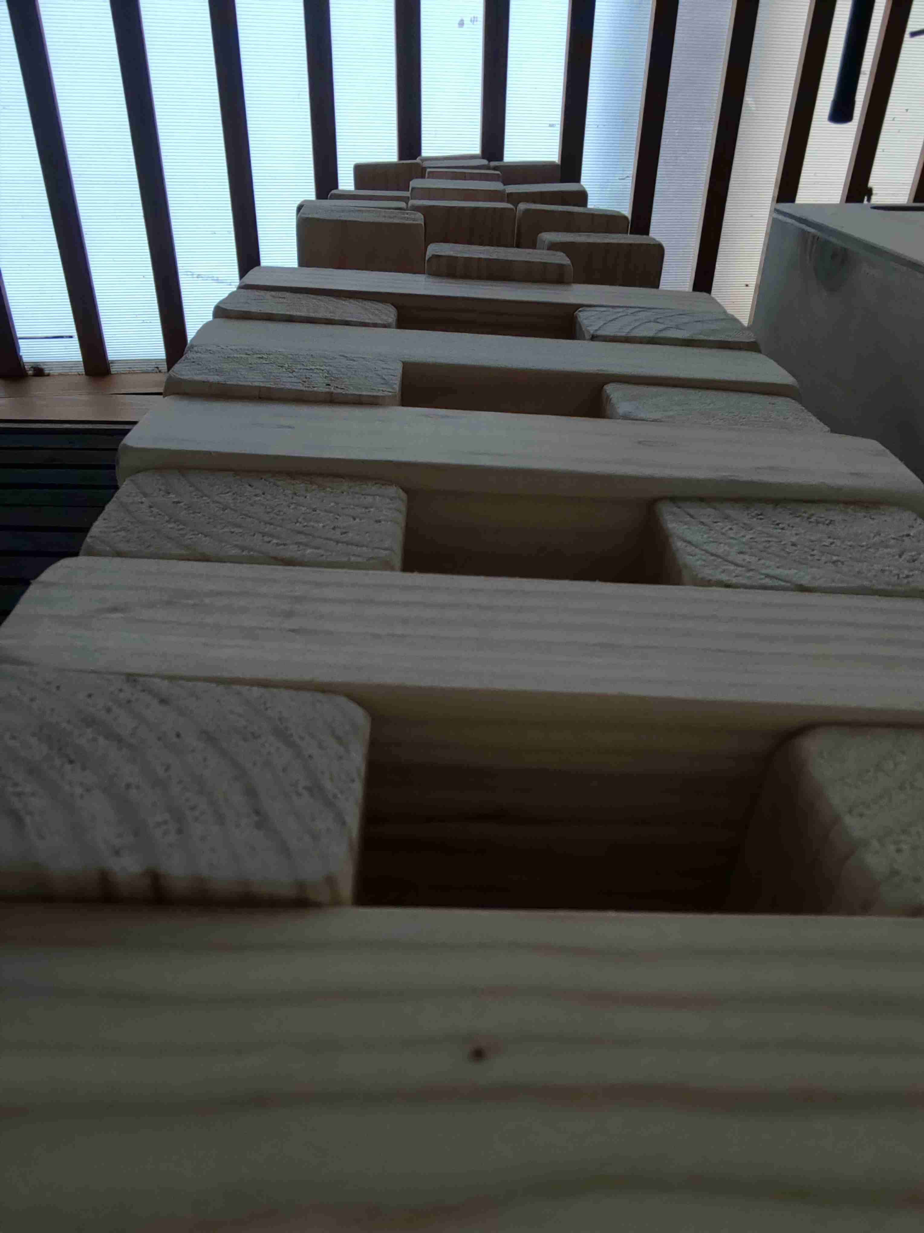 Juego Jenga de madera XL - miniatura 4