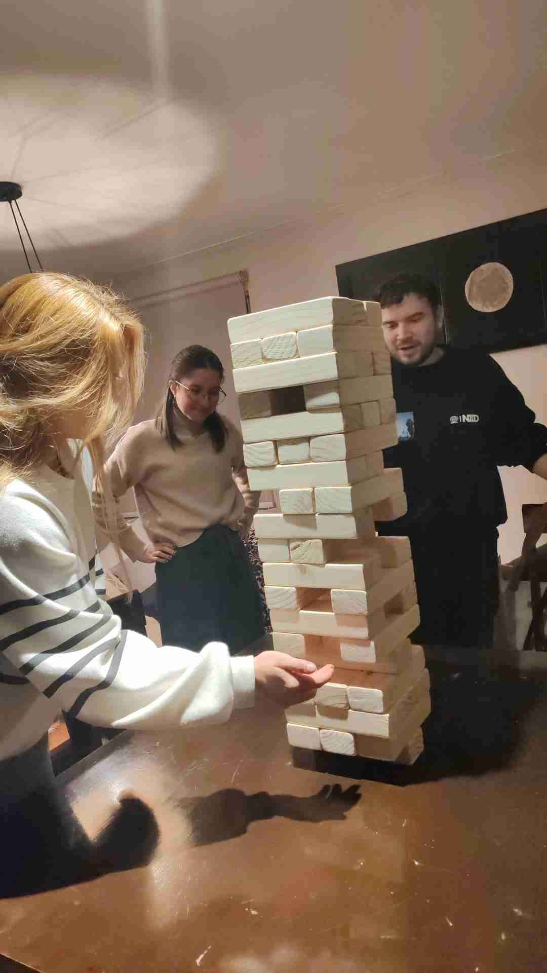 Juego Jenga de madera XL - miniatura 6