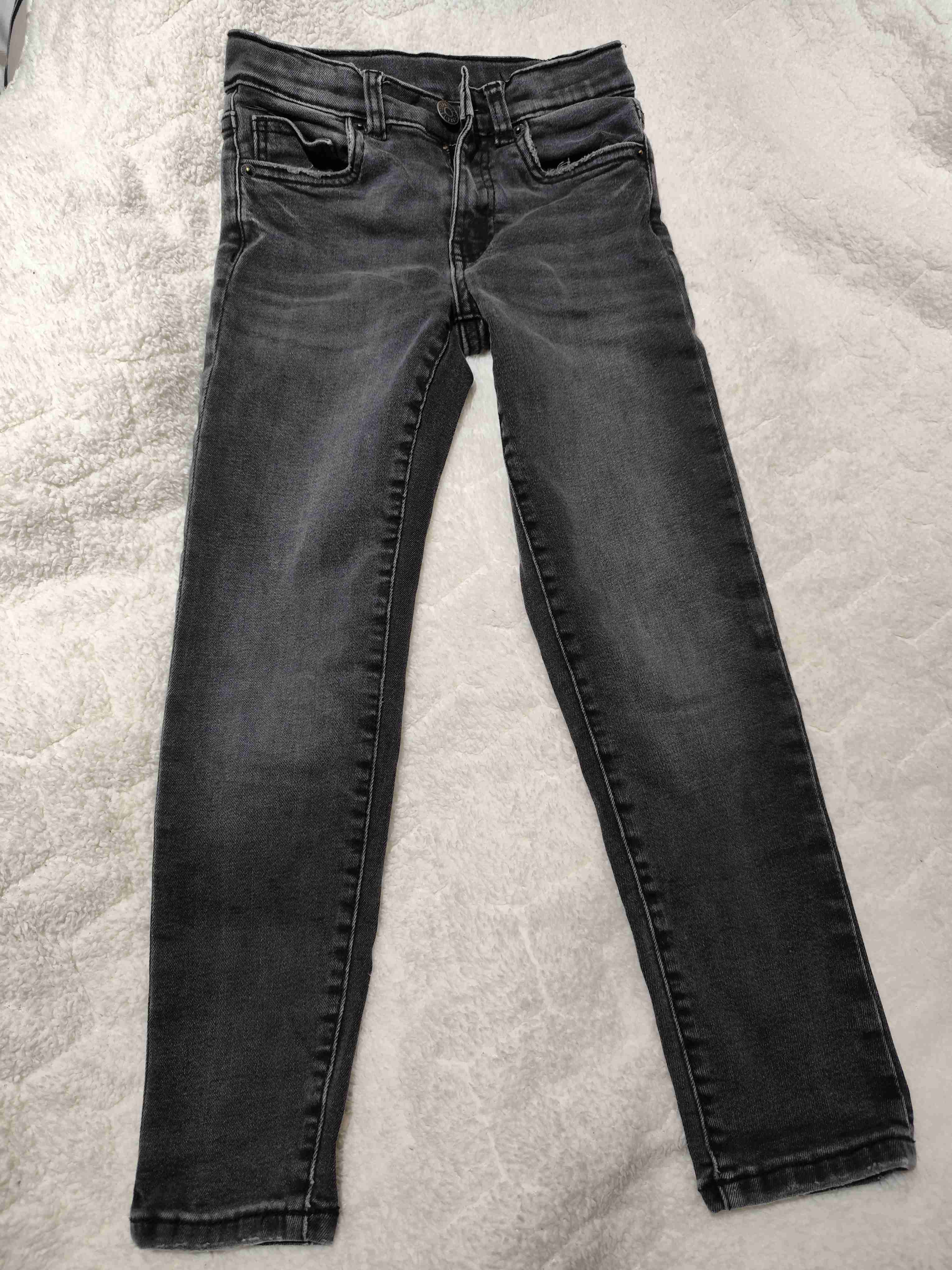 Jeans negros de mezclilla - miniatura 1