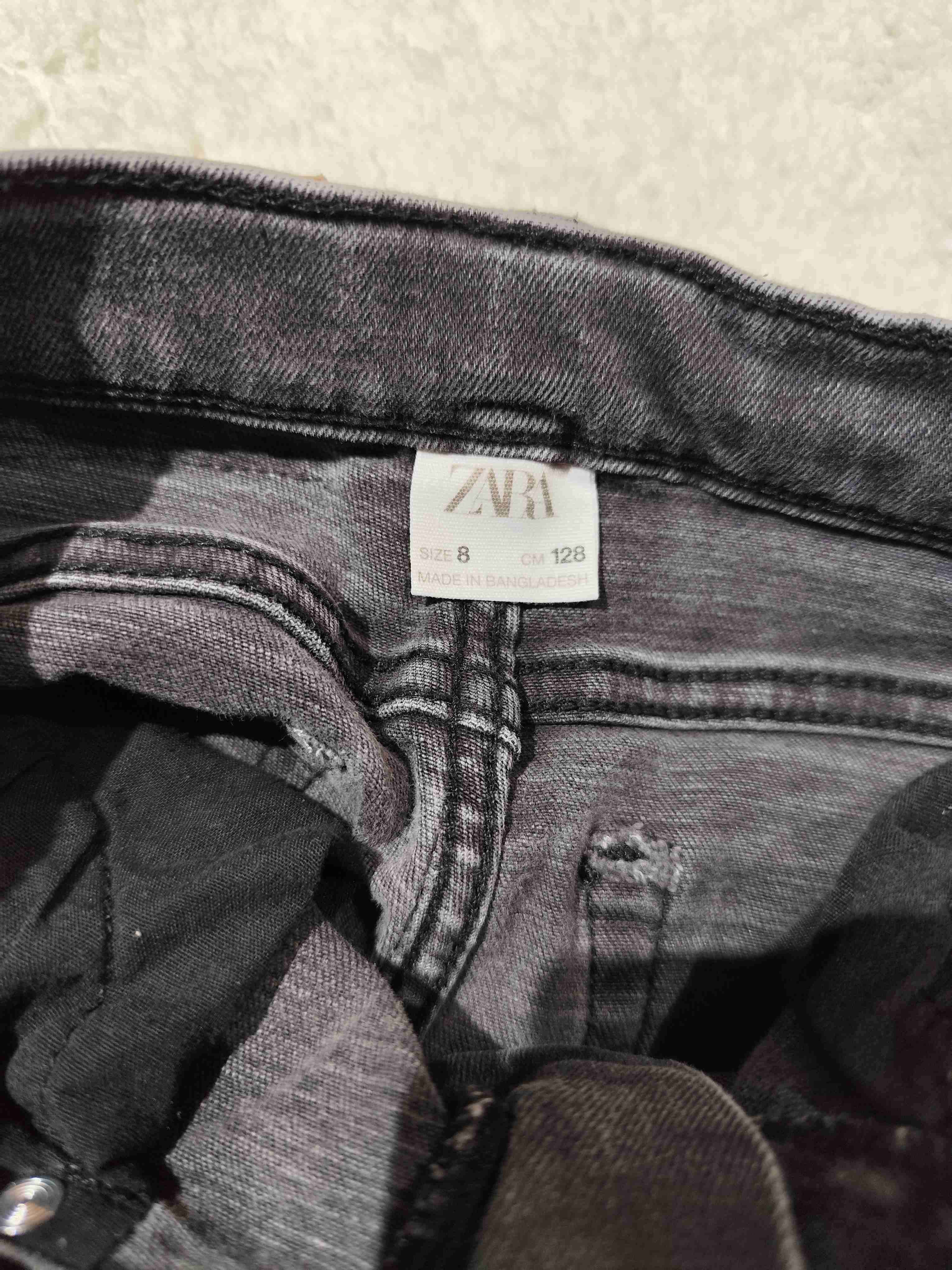 Jeans negros de mezclilla - miniatura 4