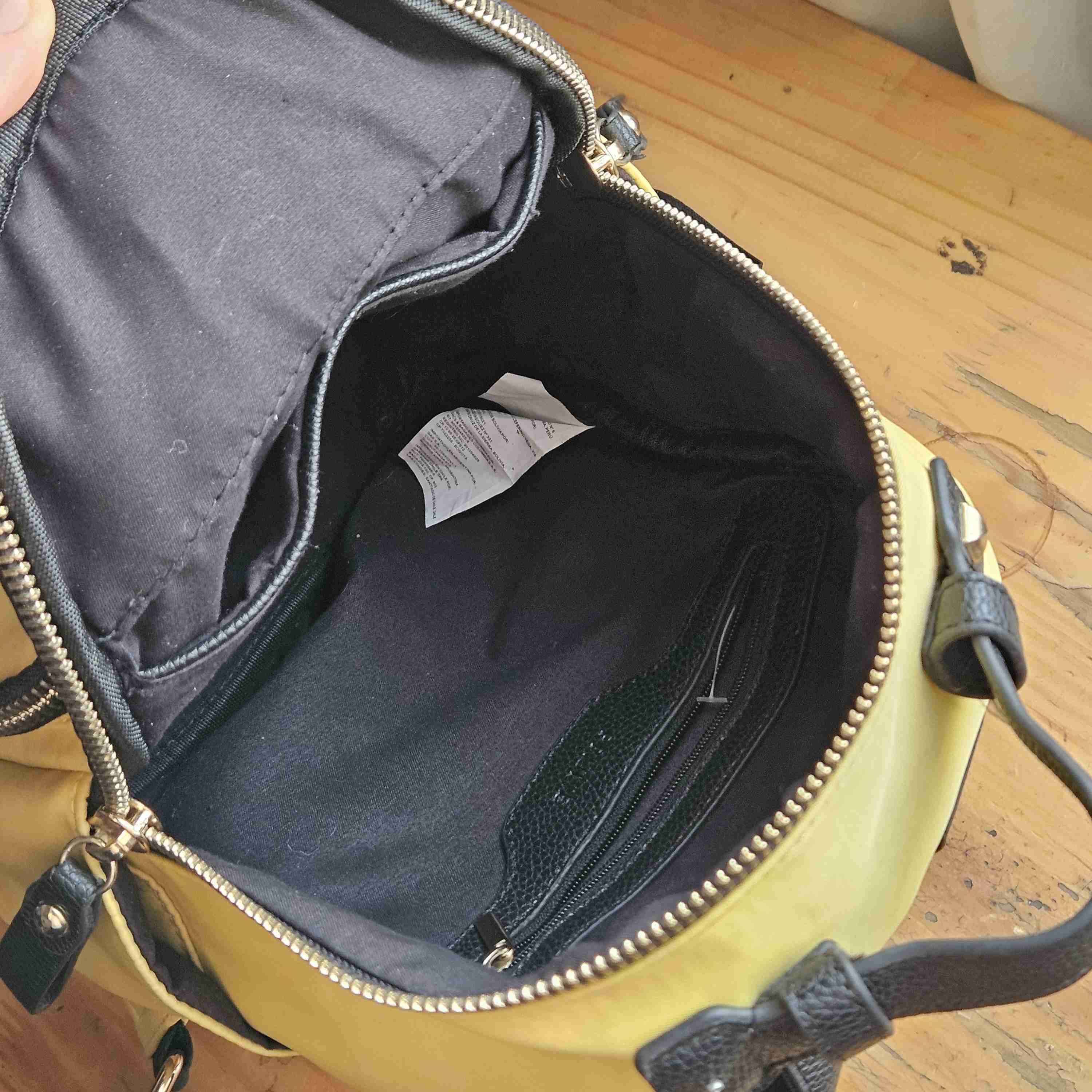 Mochila amarilla Prune pequeña - miniatura 3