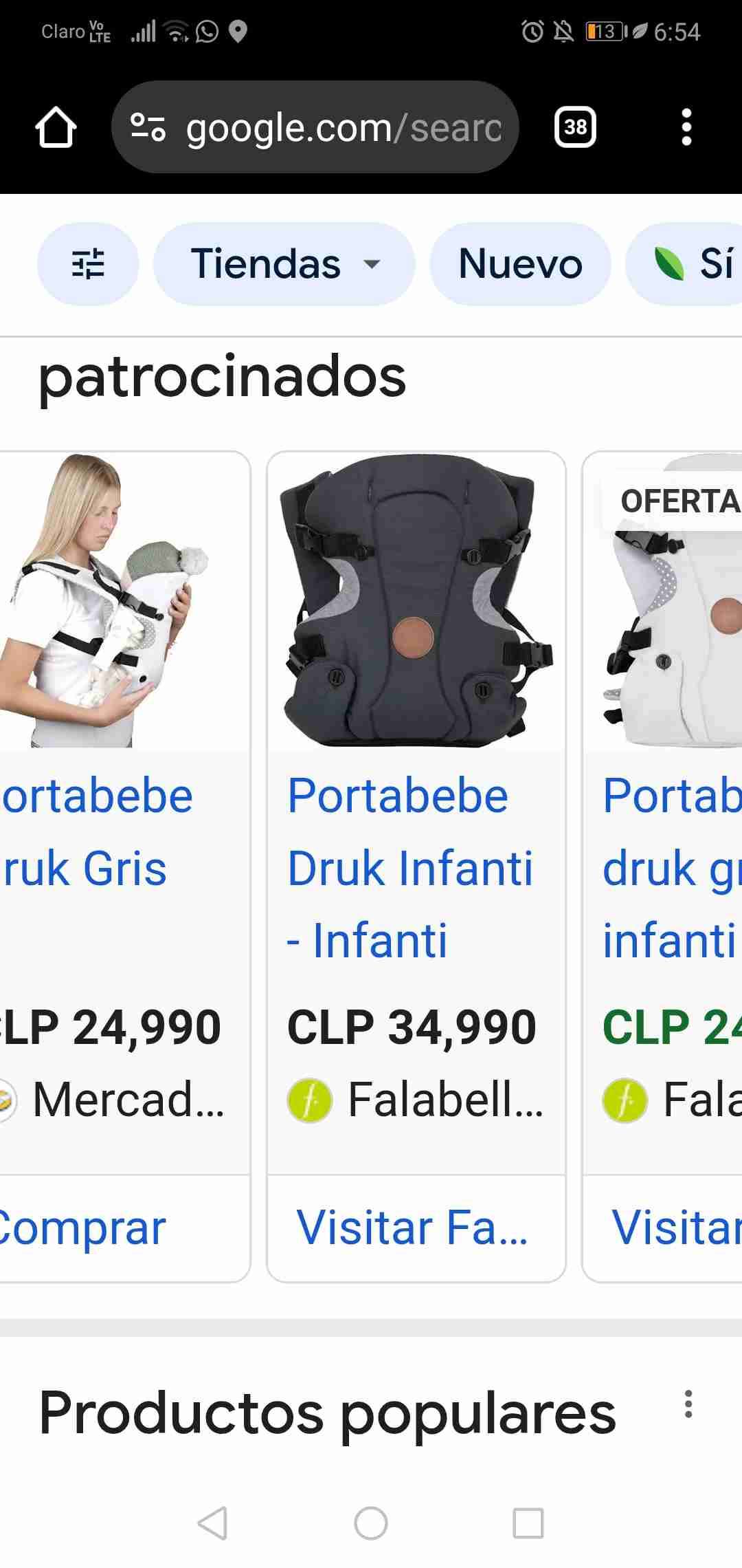 Portabebé Druk Gris Infanti - miniatura 1
