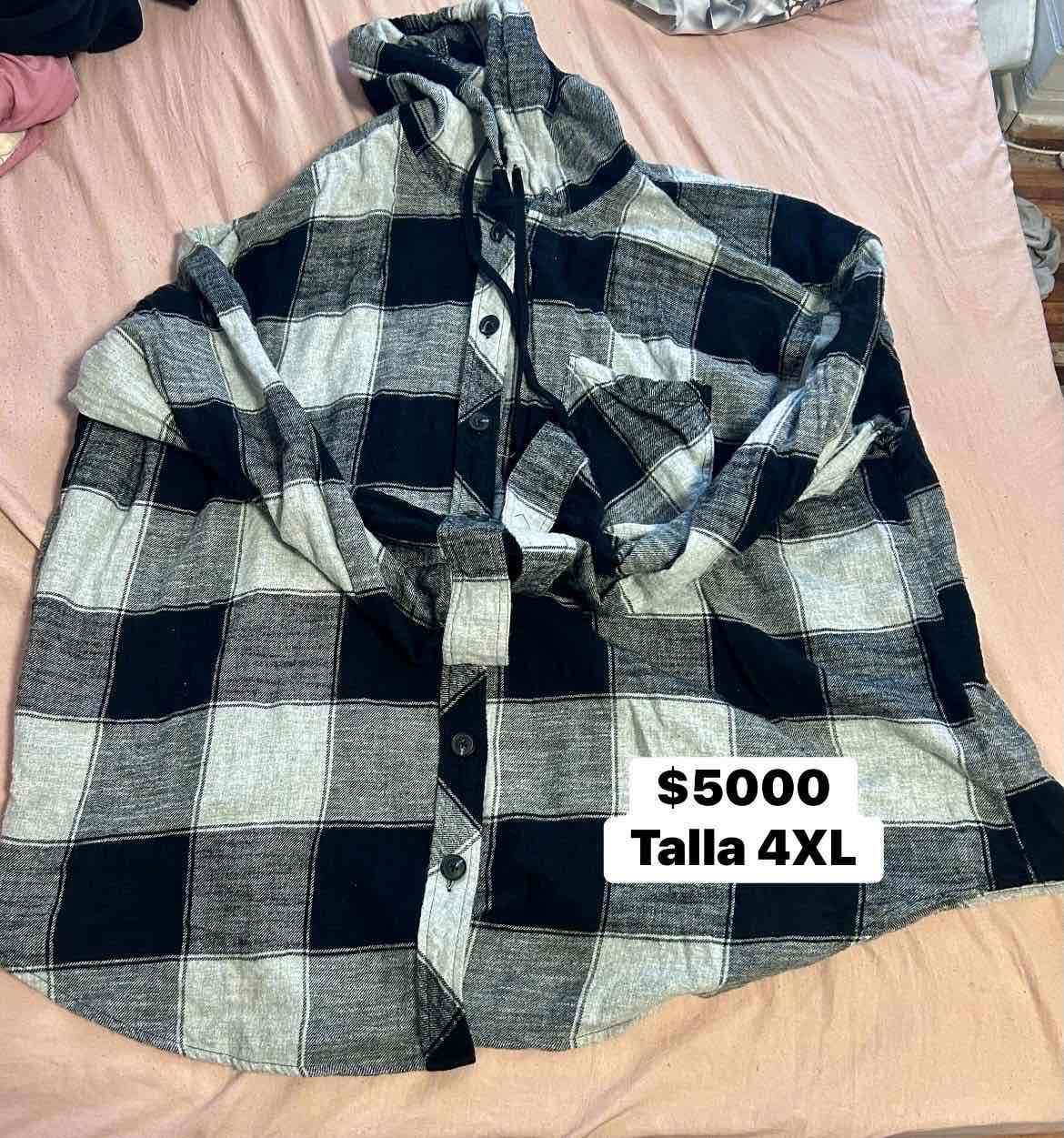 Camisa de franela a cuadros - miniatura 1