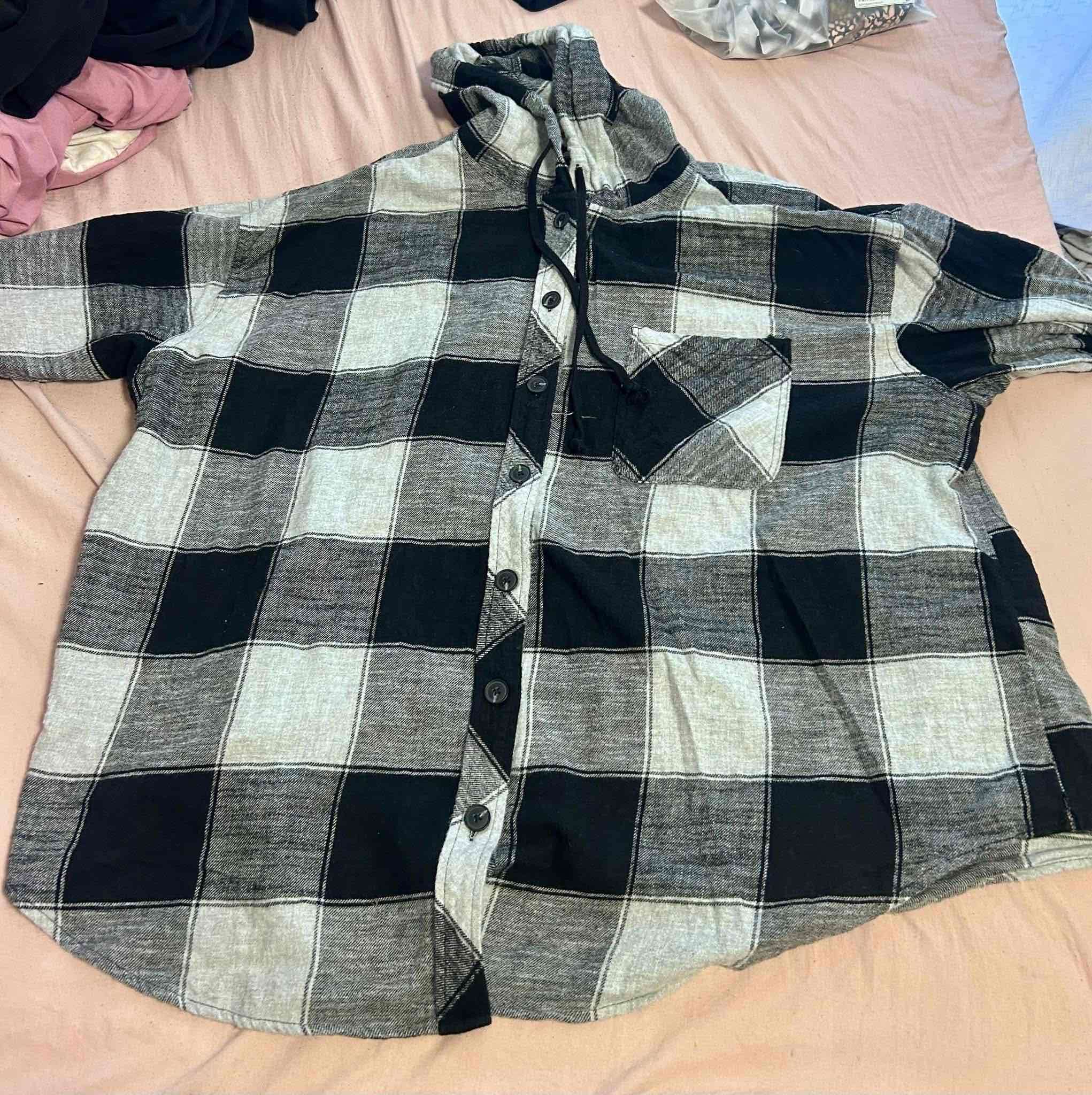 Camisa de franela a cuadros - miniatura 2