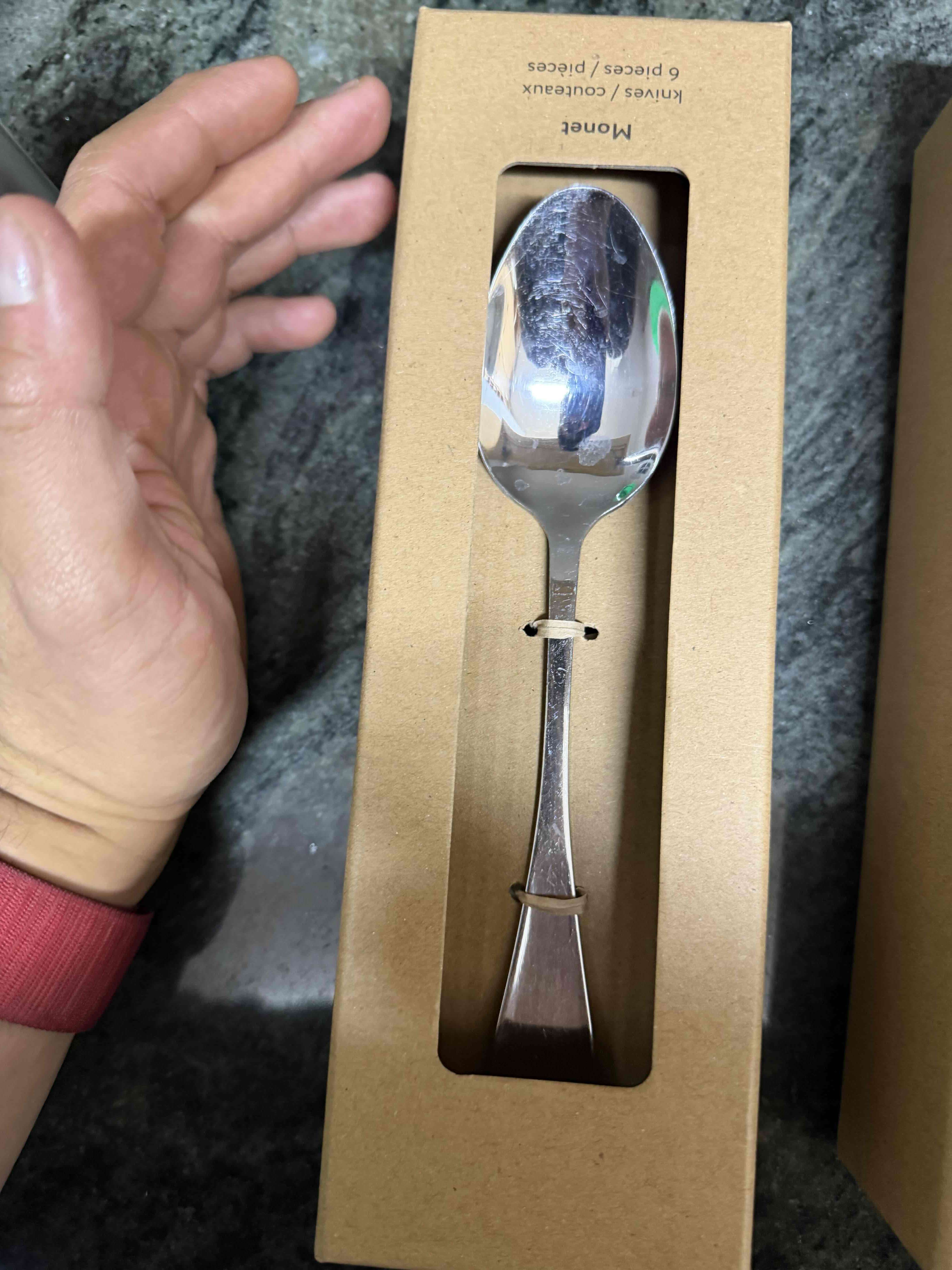 Juego de cubiertos de acero inoxidable - miniatura 2