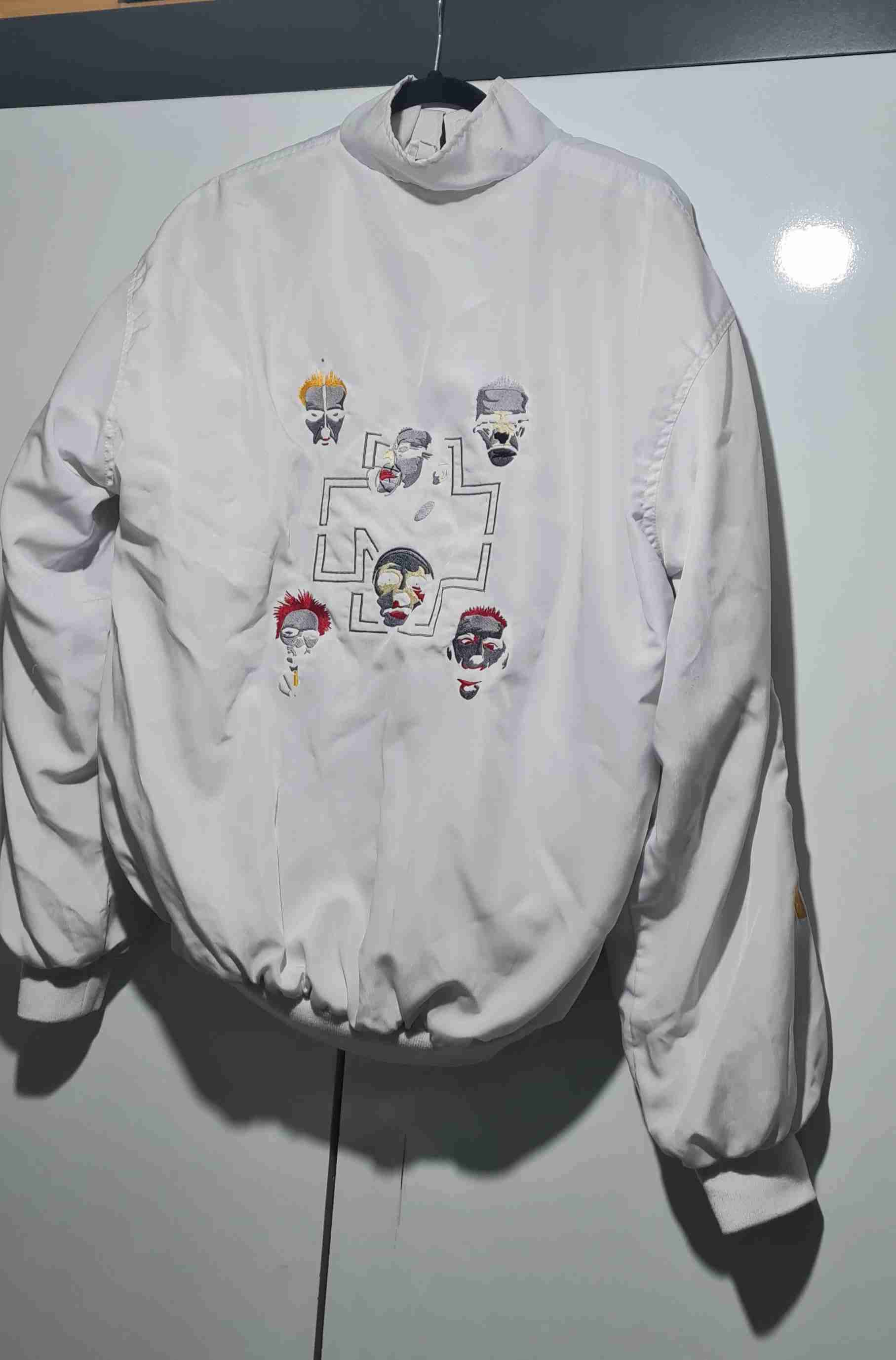 Chaqueta blanca Rammstein - miniatura 4