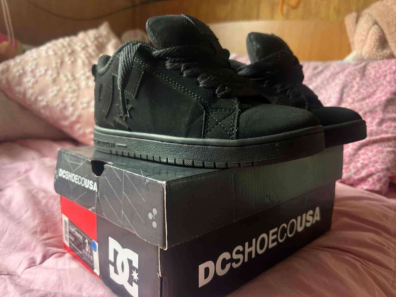 Zapatillas negras DC Shoe - miniatura 2