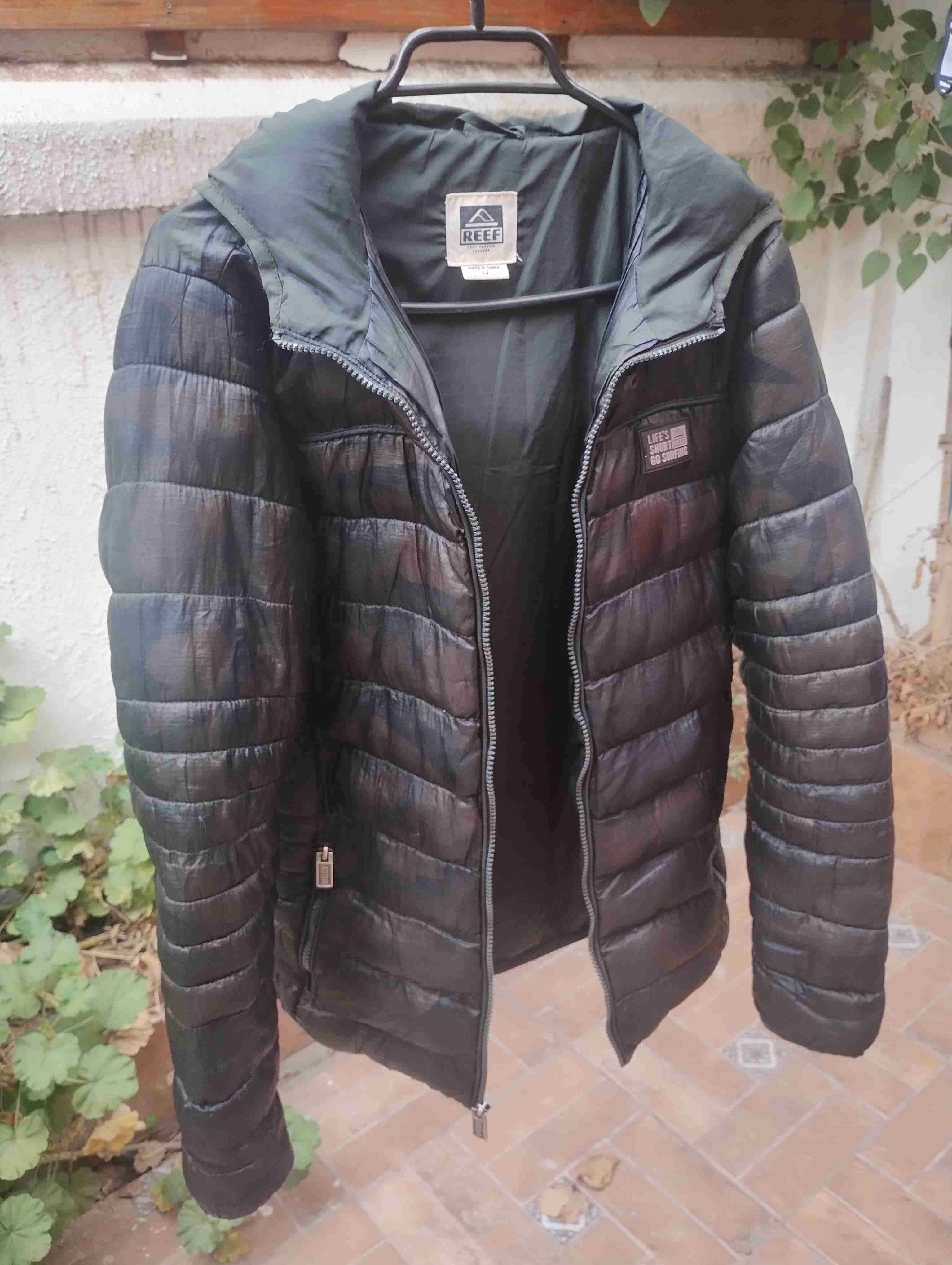 Chaqueta acolchada negra Reef - miniatura 1