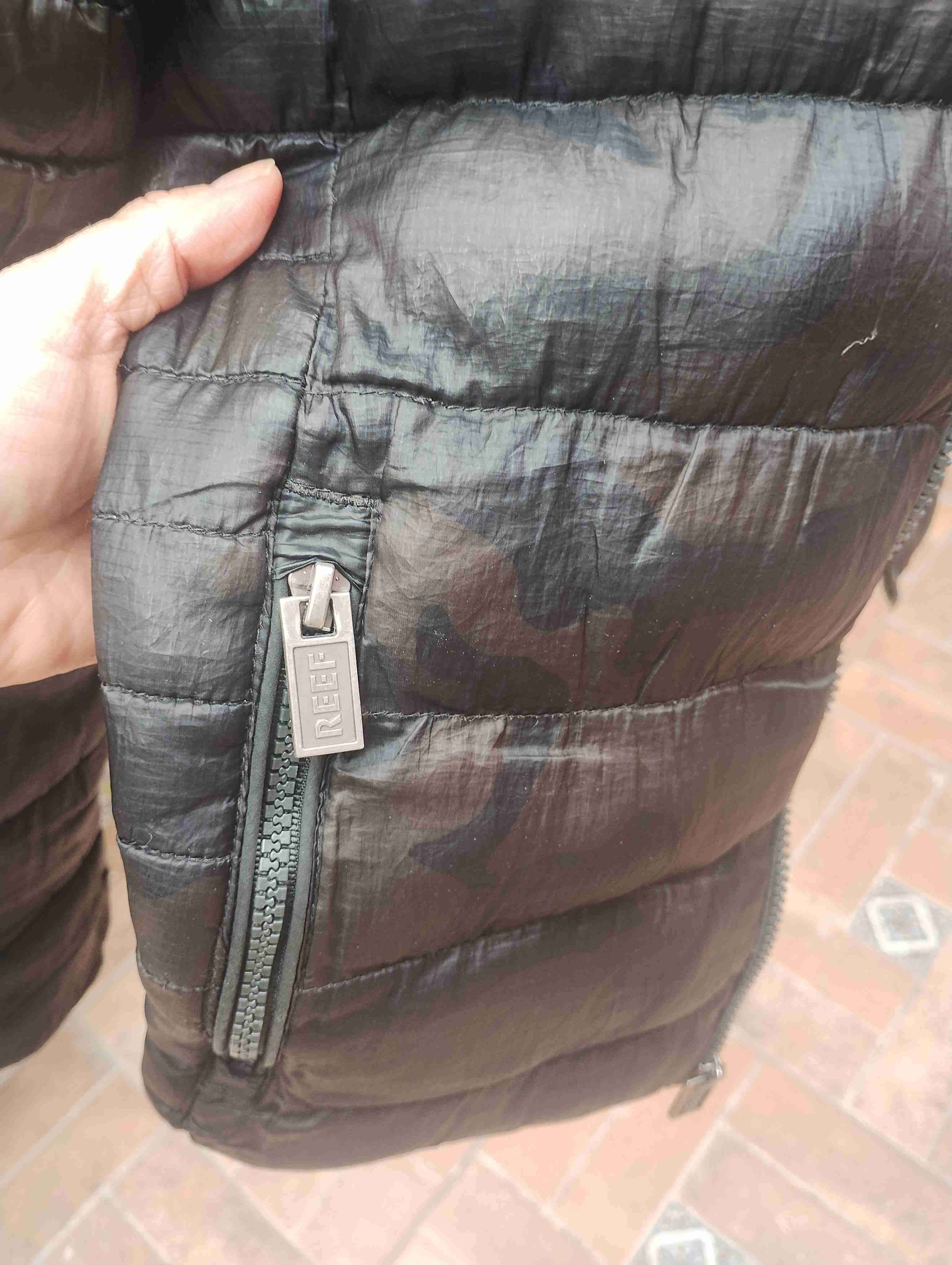 Chaqueta acolchada negra Reef - miniatura 3