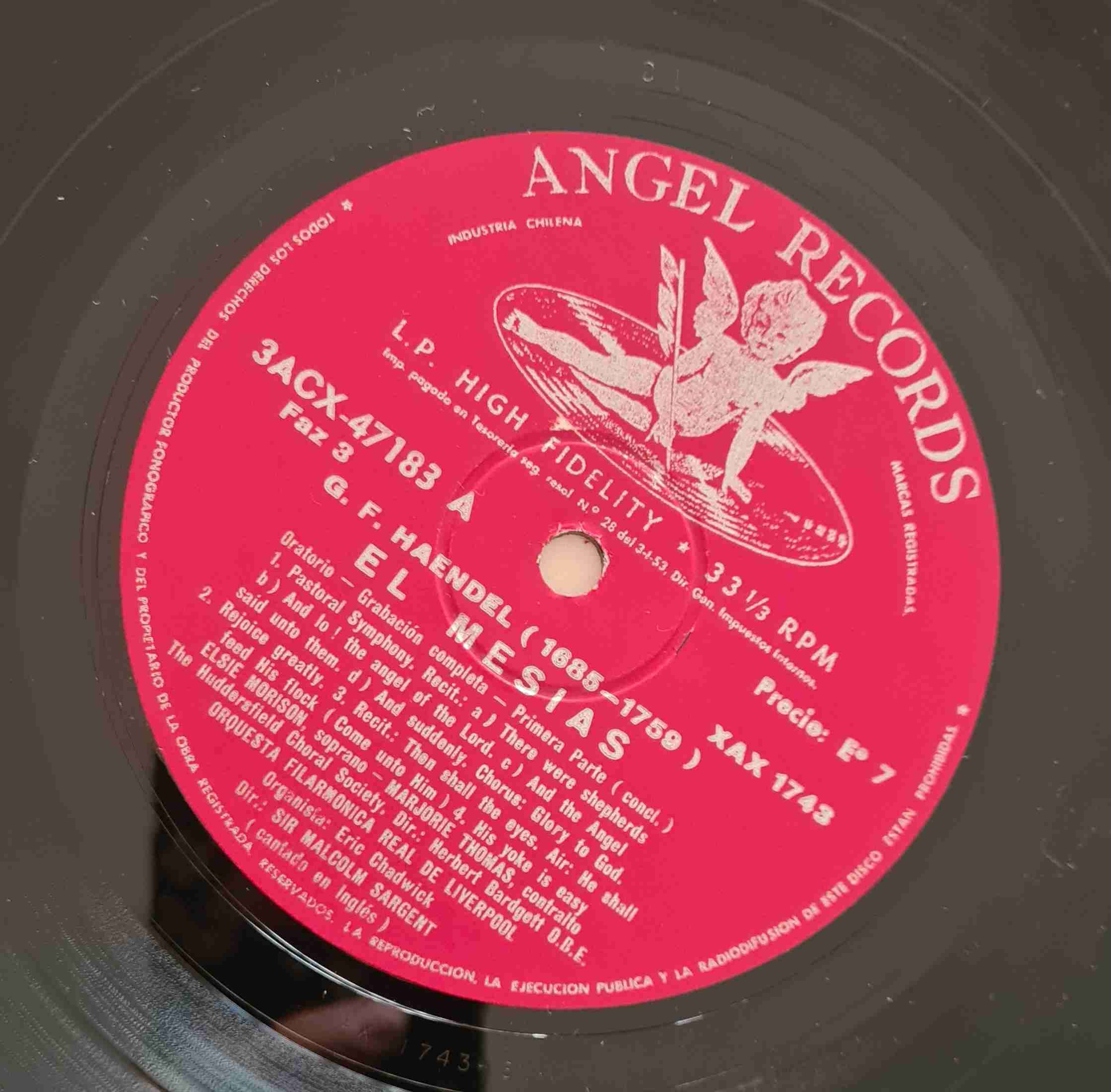 LP El Mesías de Händel - miniatura 4