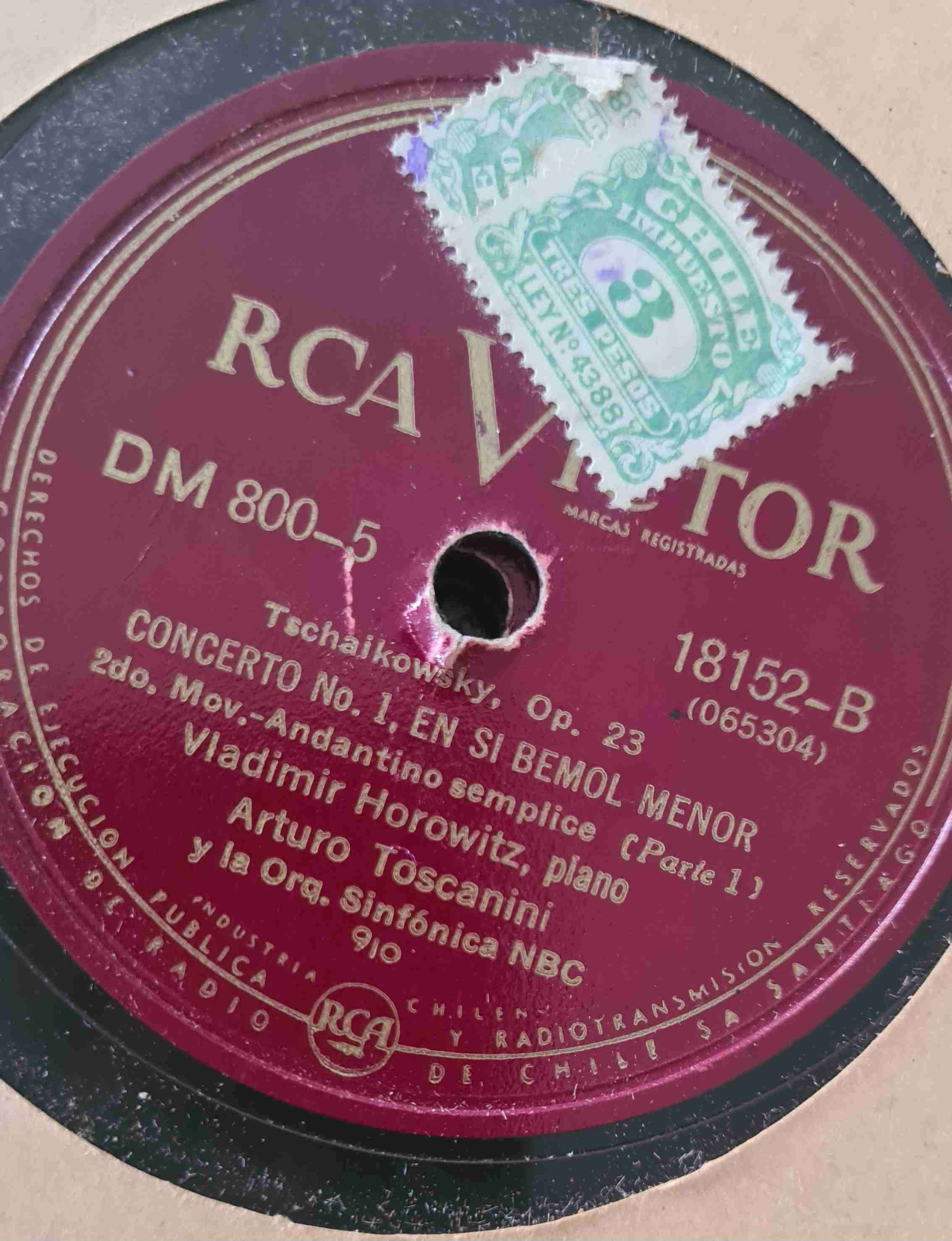 Disco RCA Victor Concerto No. 1 - miniatura 1