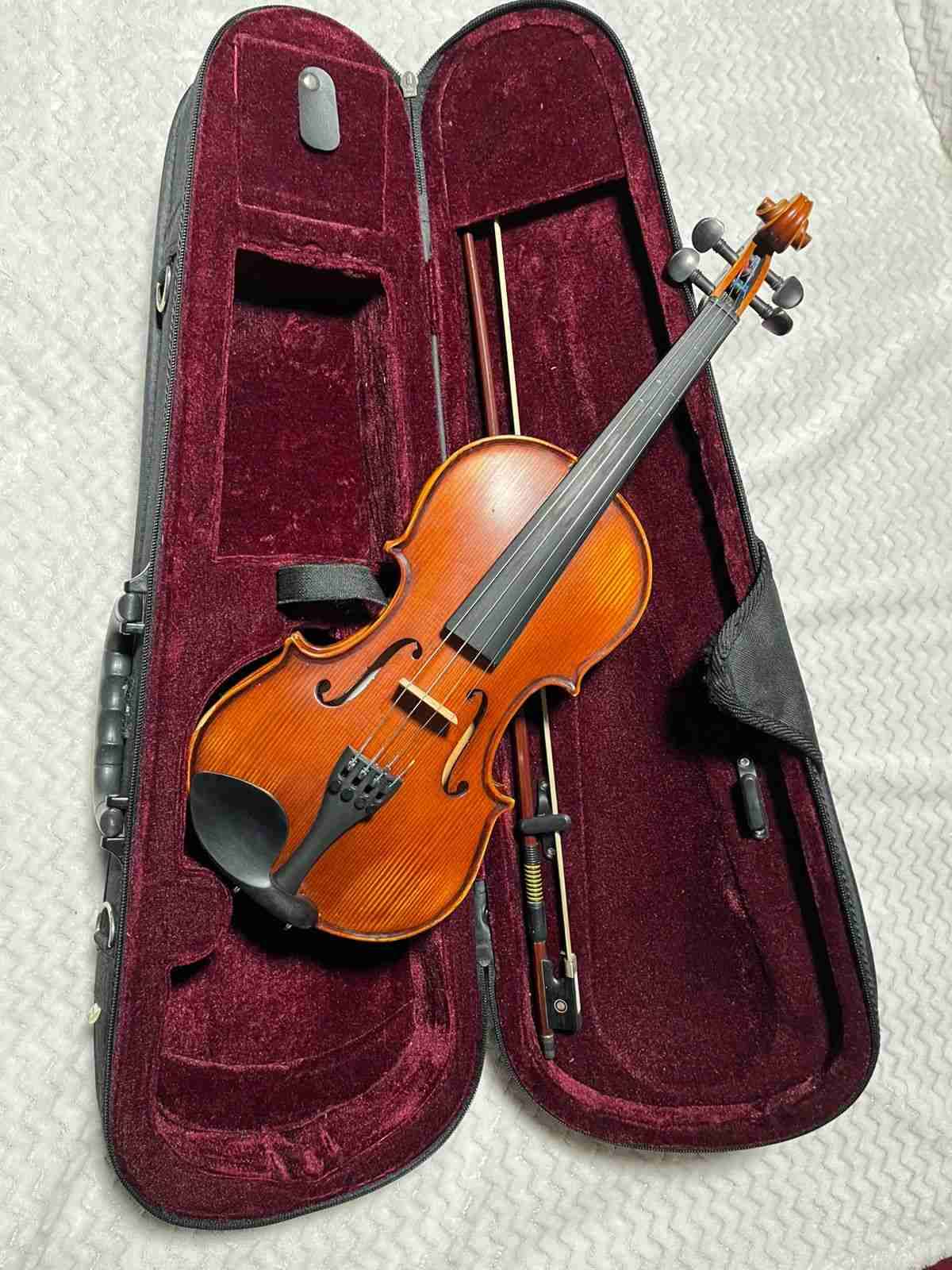 Violín con estuche y arco 1/4 niños - miniatura 2