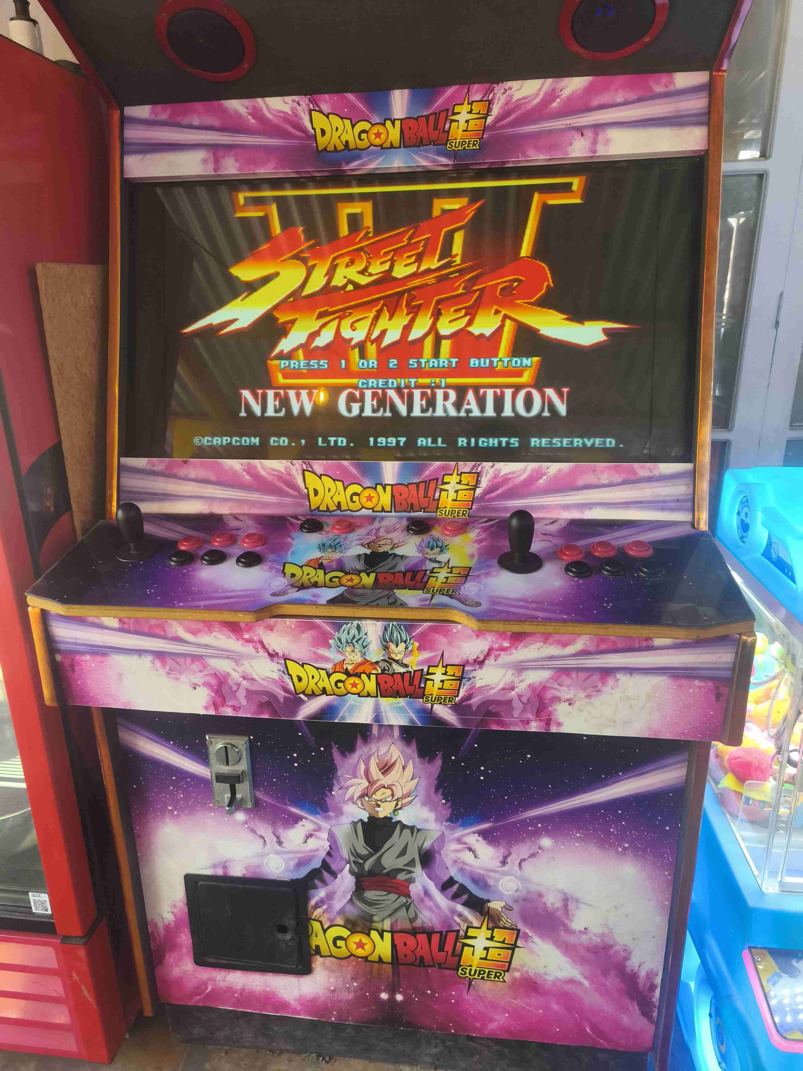 Máquina arcade Street Fighter Dragon Ball - miniatura 1