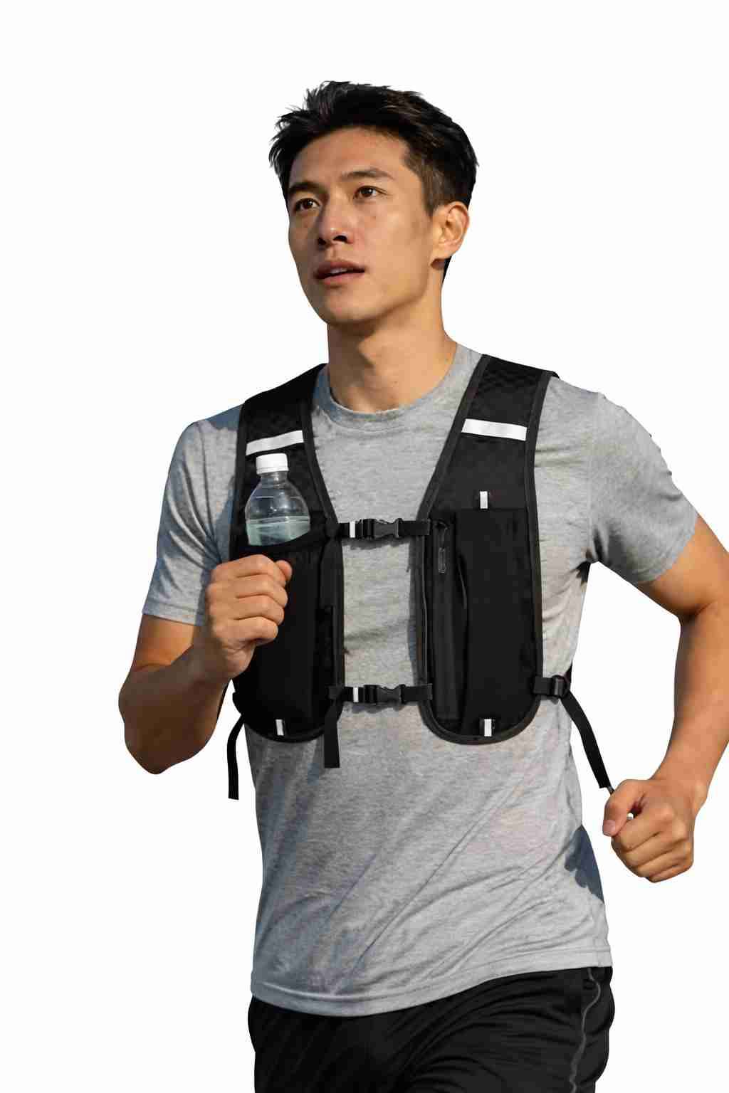 Mochila  hidratación  bicicleta trail running - miniatura 1