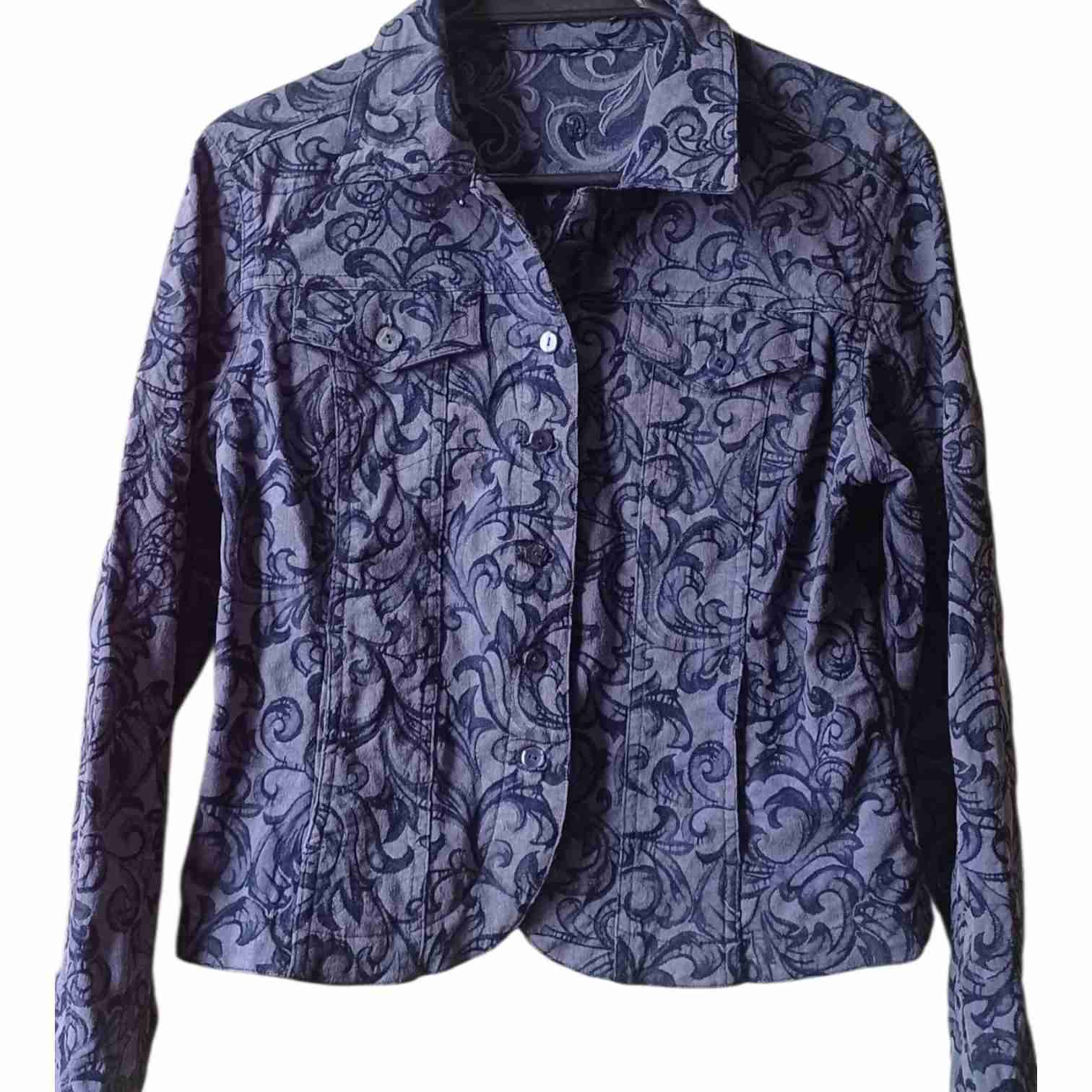 Chaqueta casual estampada