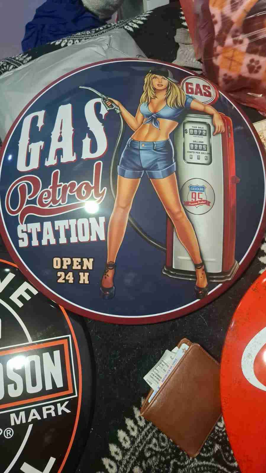 Placas metálicas retro decorativas - miniatura 4