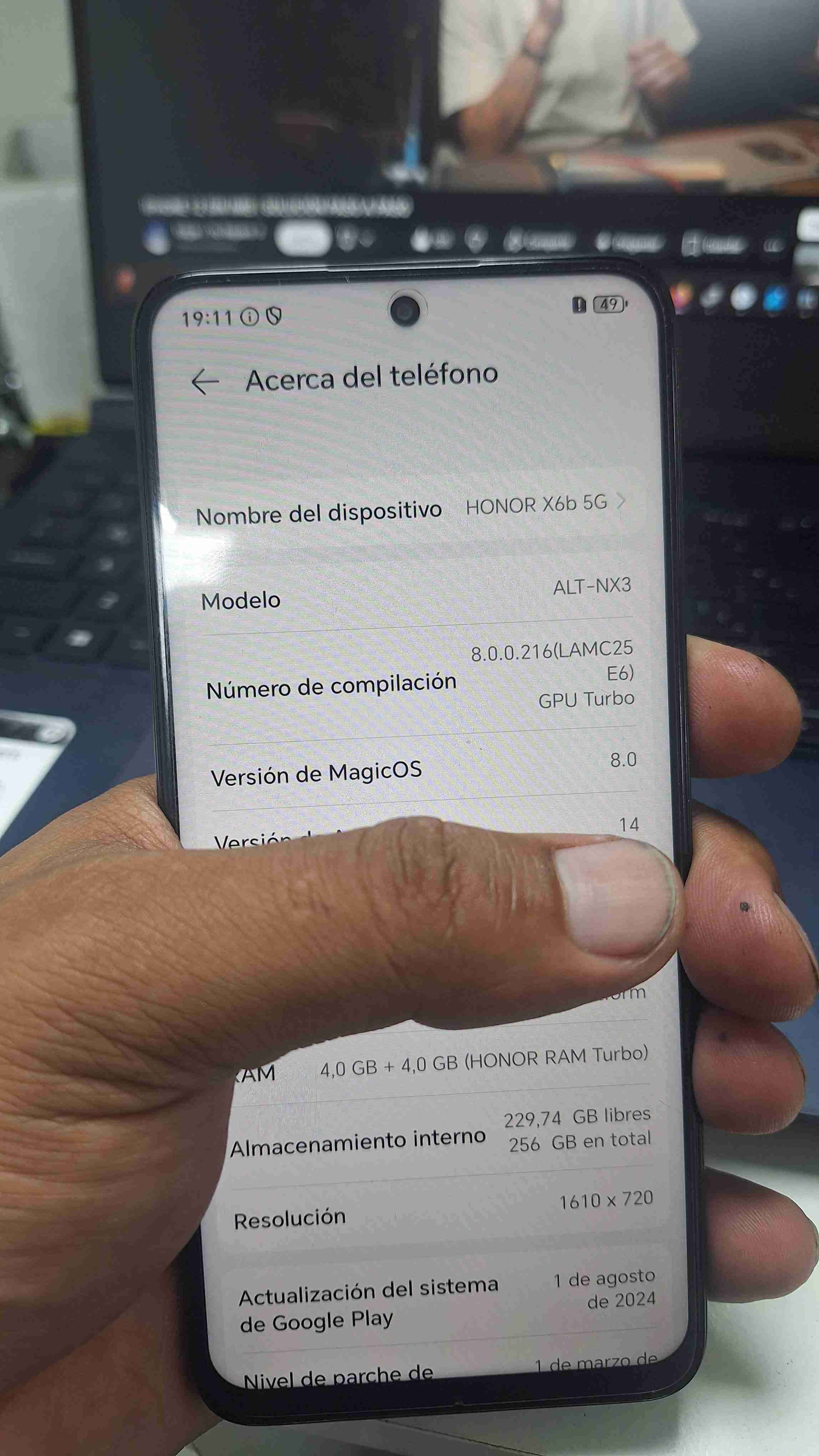 Smartphone Honor X6b 5G con pantalla 6.5' - miniatura 2