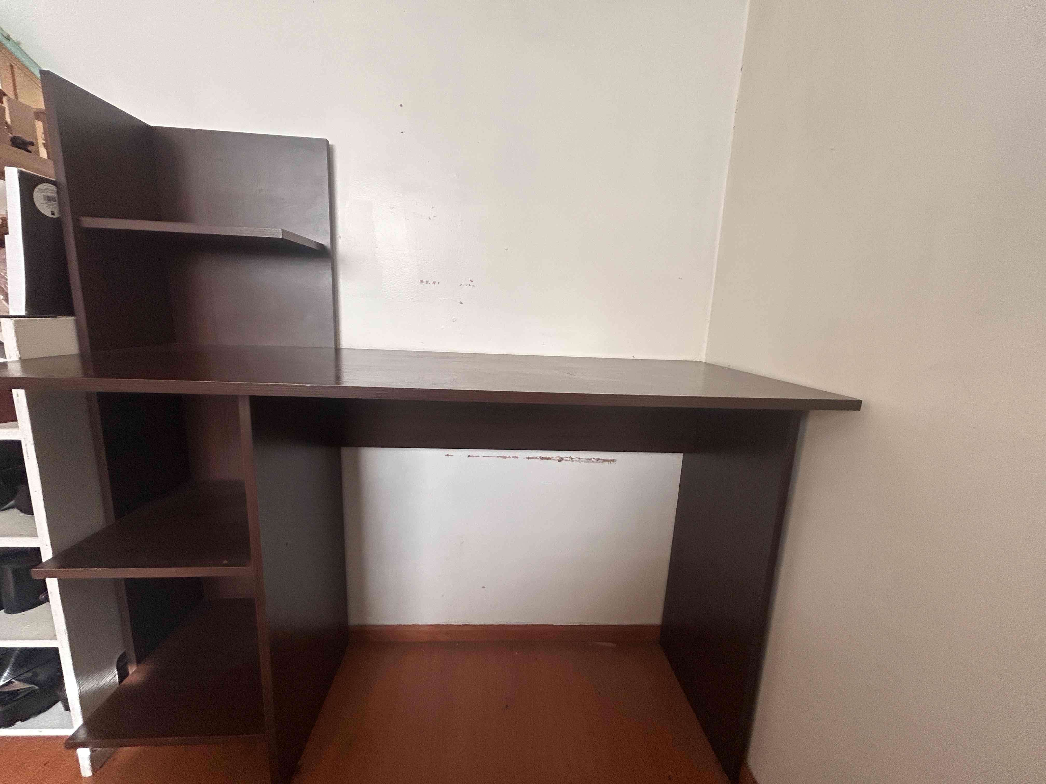 Escritorio madera oscura - miniatura 3