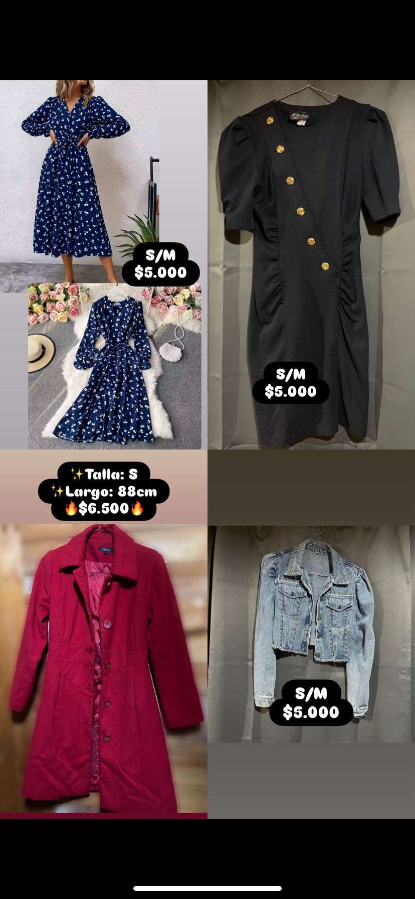 Ropa mujer S/M - miniatura 1