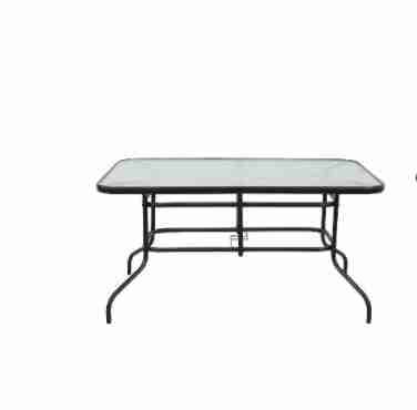 Mesa de exterior con vidrio - miniatura 2